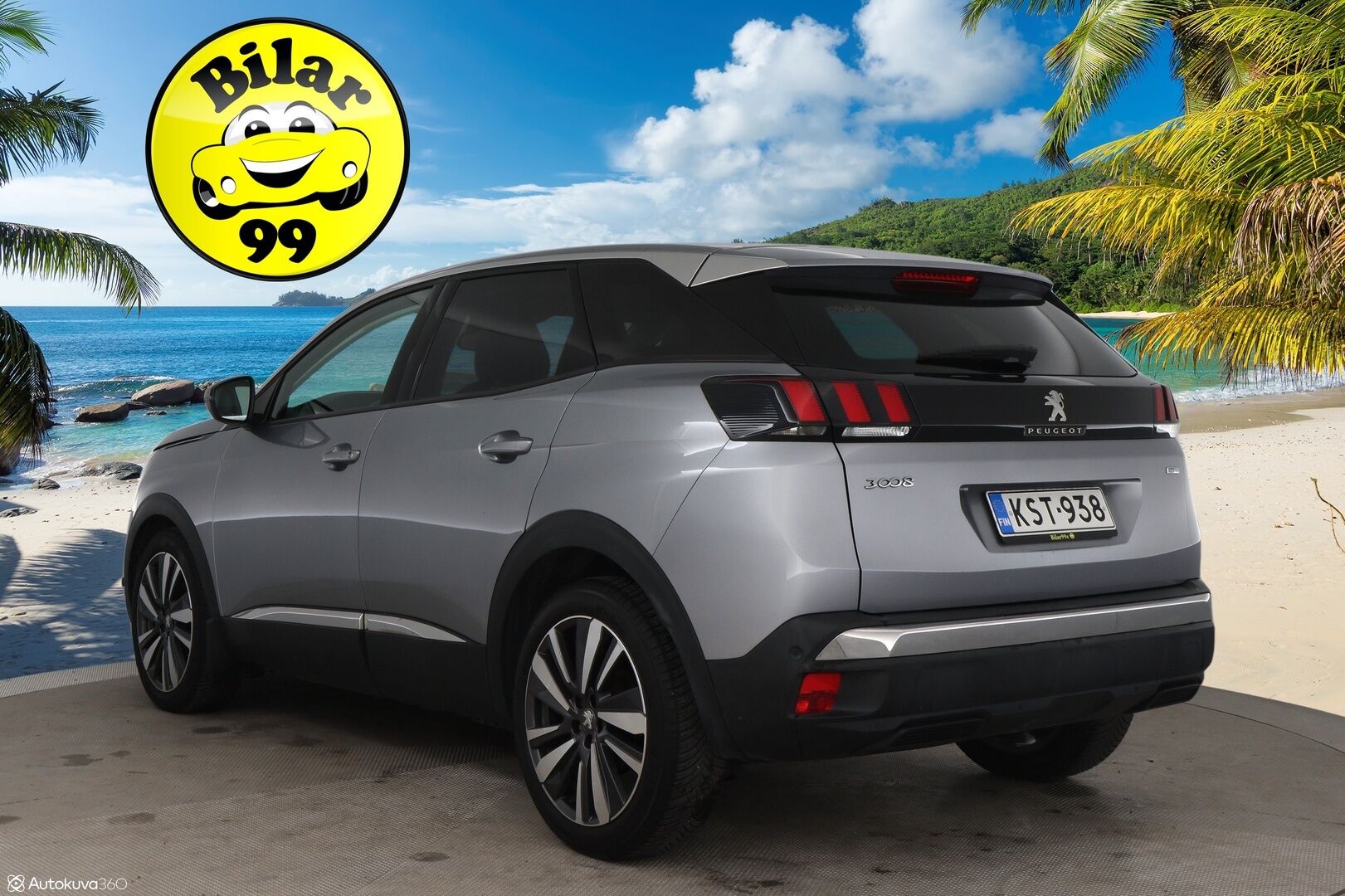 Peugeot 3008 2017 Allure PureTech 130 - Suomi-Auto / Digimittaristo / Lohkolämmitin / Vakionopeudensäädin / LED-Ajovalot / P-Tutkat / Keyless Go / App-Connect