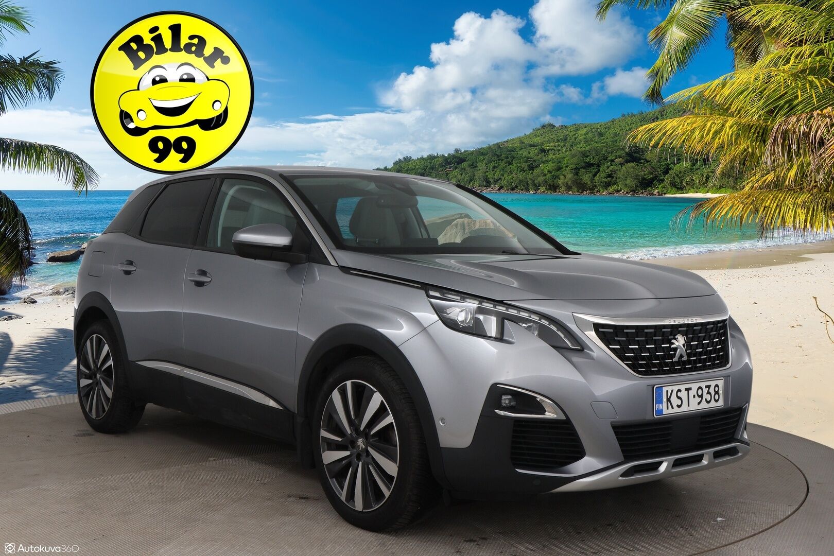 Peugeot 3008 2017 Allure PureTech 130 - Suomi-Auto / Digimittaristo / Lohkolämmitin / Vakionopeudensäädin / LED-Ajovalot / P-Tutkat / Keyless Go / App-Connect