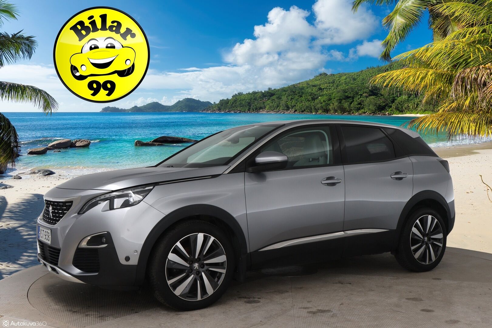 Peugeot 3008 2017 Allure PureTech 130 - Suomi-Auto / Digimittaristo / Lohkolämmitin / Vakionopeudensäädin / LED-Ajovalot / P-Tutkat / Keyless Go / App-Connect