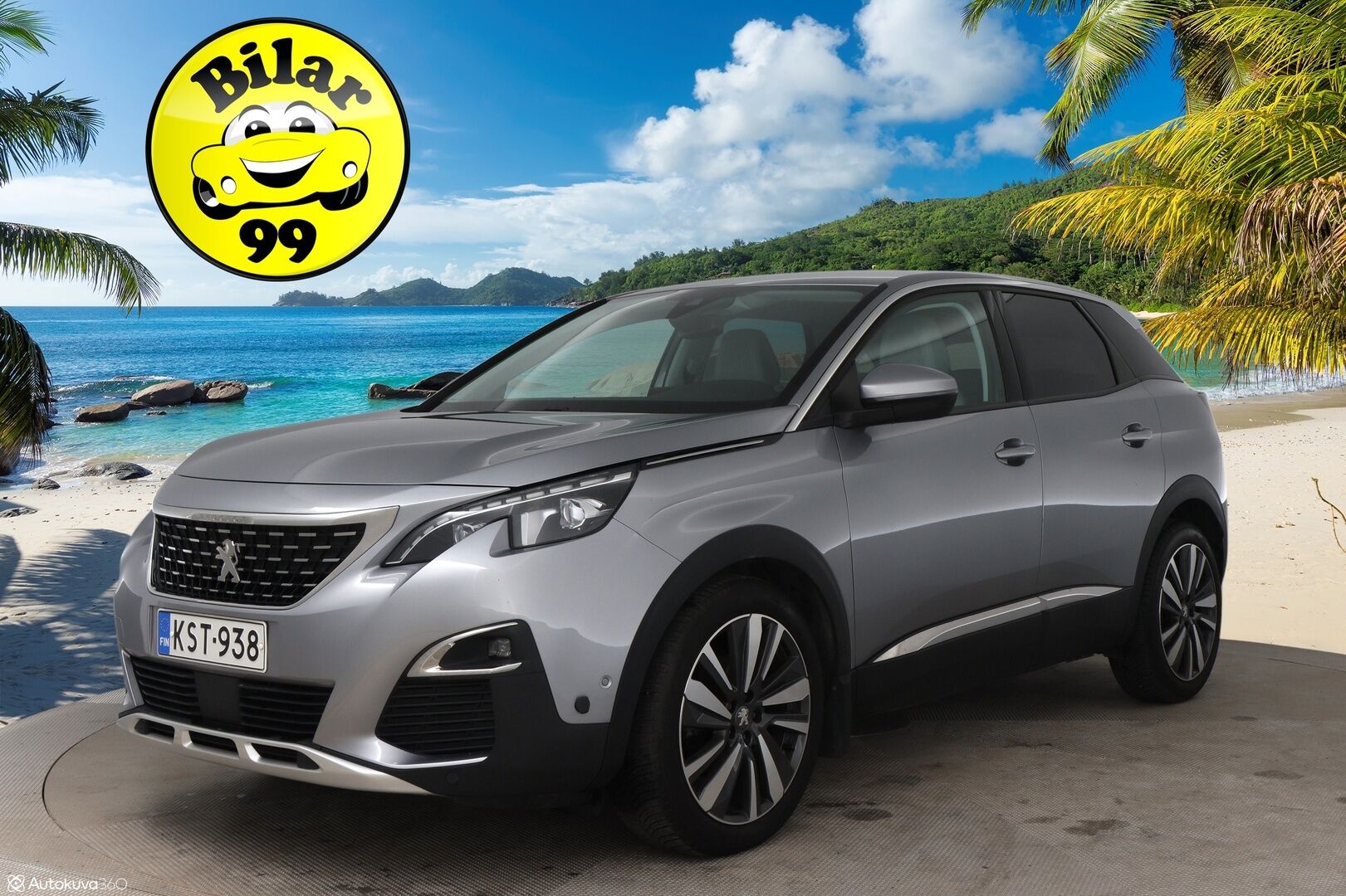 Peugeot 3008 2017 Allure PureTech 130 - Suomi-Auto / Digimittaristo / Lohkolämmitin / Vakionopeudensäädin / LED-Ajovalot / P-Tutkat / Keyless Go / App-Connect
