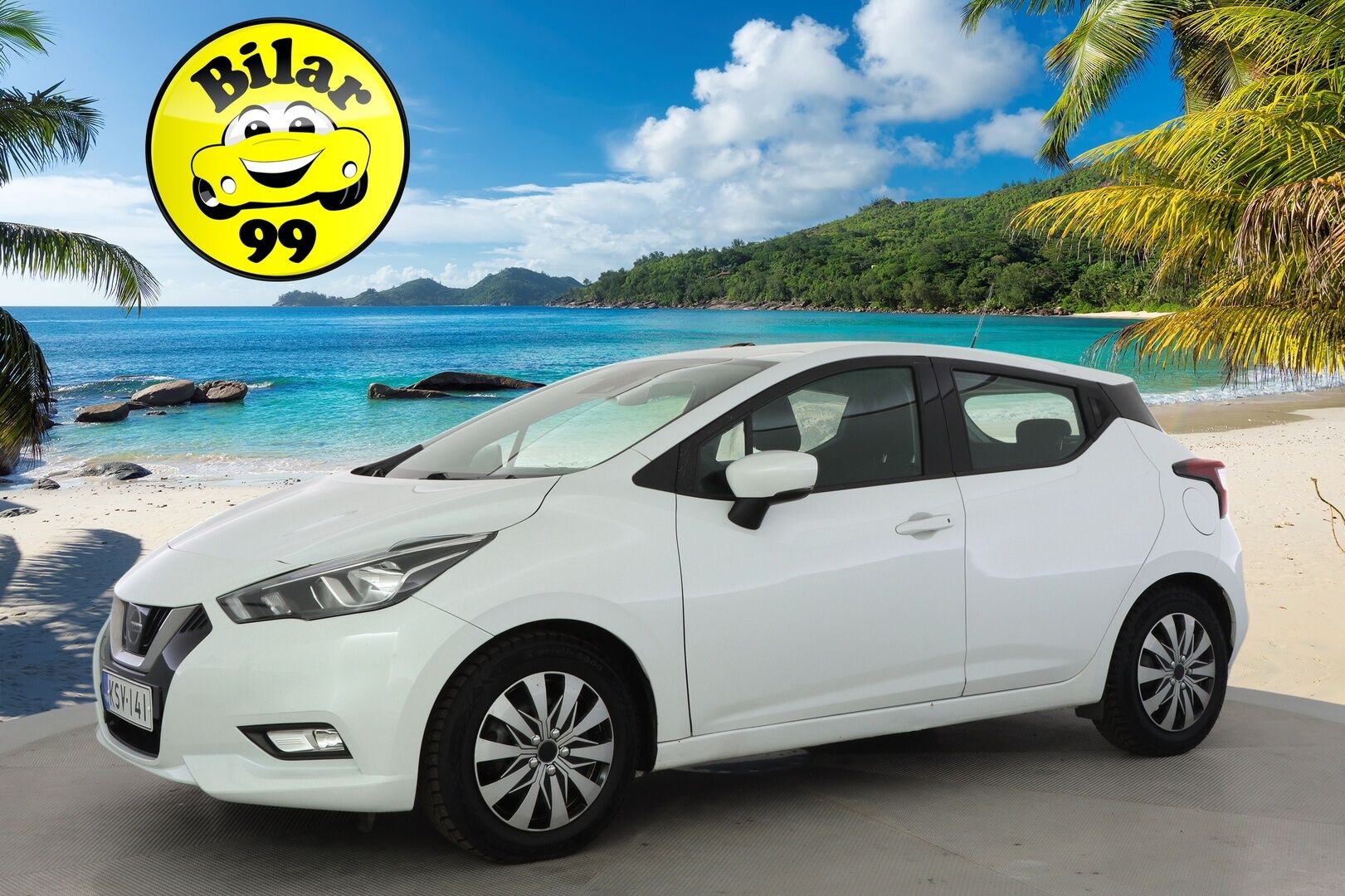 Nissan Micra 2017 IG-T 90 S/S Acenta 5M/T ** Lohko / Vakkari / Koukku - * Fiksu / Kahdet renkaat * - HULLUT BLACKWEEK JATKOT - KORKOTARJOUS 2,49%