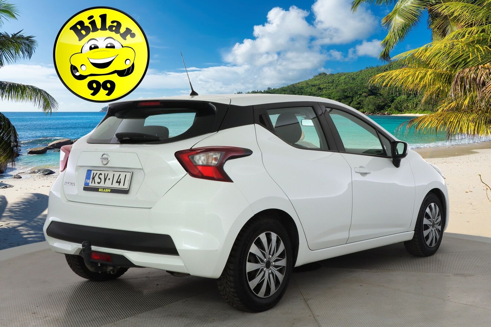 Nissan Micra 2017 IG-T 90 S/S Acenta 5M/T ** Lohko / Vakkari / Koukku - * Fiksu / Kahdet renkaat * - HULLUT BLACKWEEK JATKOT - KORKOTARJOUS 2,49%