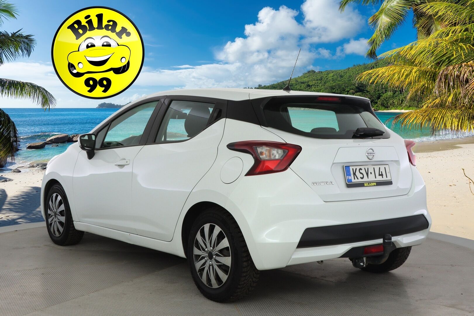 Nissan Micra 2017 IG-T 90 S/S Acenta 5M/T ** Lohko / Vakkari / Koukku - * Fiksu / Kahdet renkaat * - HULLUT BLACKWEEK JATKOT - KORKOTARJOUS 2,49%