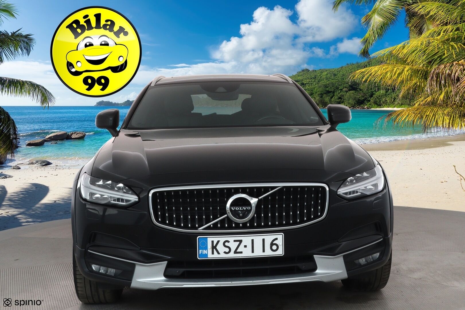 Volvo V90 Cross Country 2018 D5 AWD Pro aut **Panorama / HUD / Webasto / Adapt.Vakkari / Full-LED / 360° / Ilmastoidut Sporttinahat Muistilla** - 3,99 % KORKOTARJOUS TÄHÄN AUTOON - Suomi-auto / Kahdet Renkaat / **HYVILLÄ KAMOILLA**