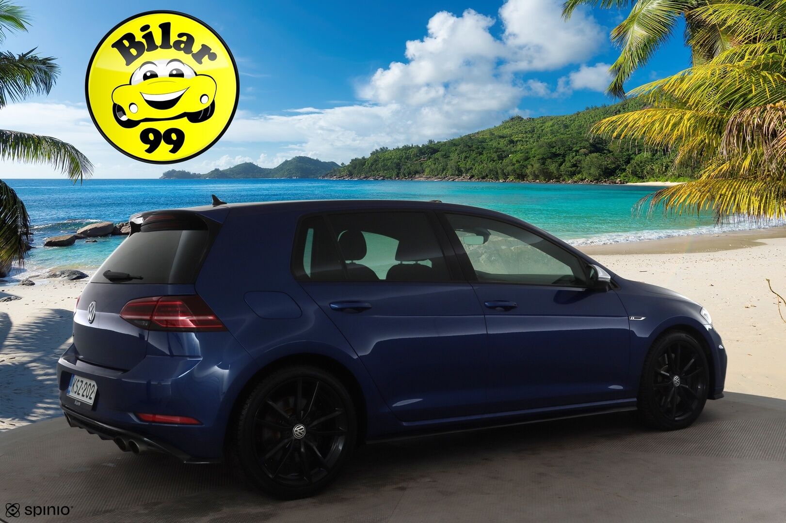 Volkswagen Golf 2018 R 2,0 TSI 228 kW 4MOTION DSG * Sisätilanlämmitin /  ACC / Adapt.LED / P.Kamera / Navi / Kaistavahti / Keyless * - Suomi-auto / Kahdet renkaat 