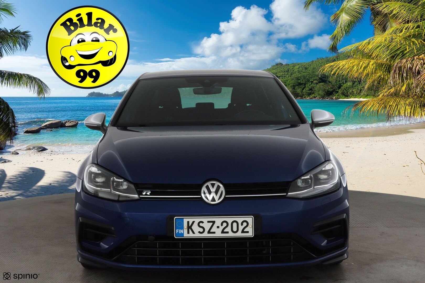 Volkswagen Golf 2018 R 2,0 TSI 228 kW 4MOTION DSG * Sisätilanlämmitin /  ACC / Adapt.LED / P.Kamera / Navi / Kaistavahti / Keyless * - Suomi-auto / Kahdet renkaat 