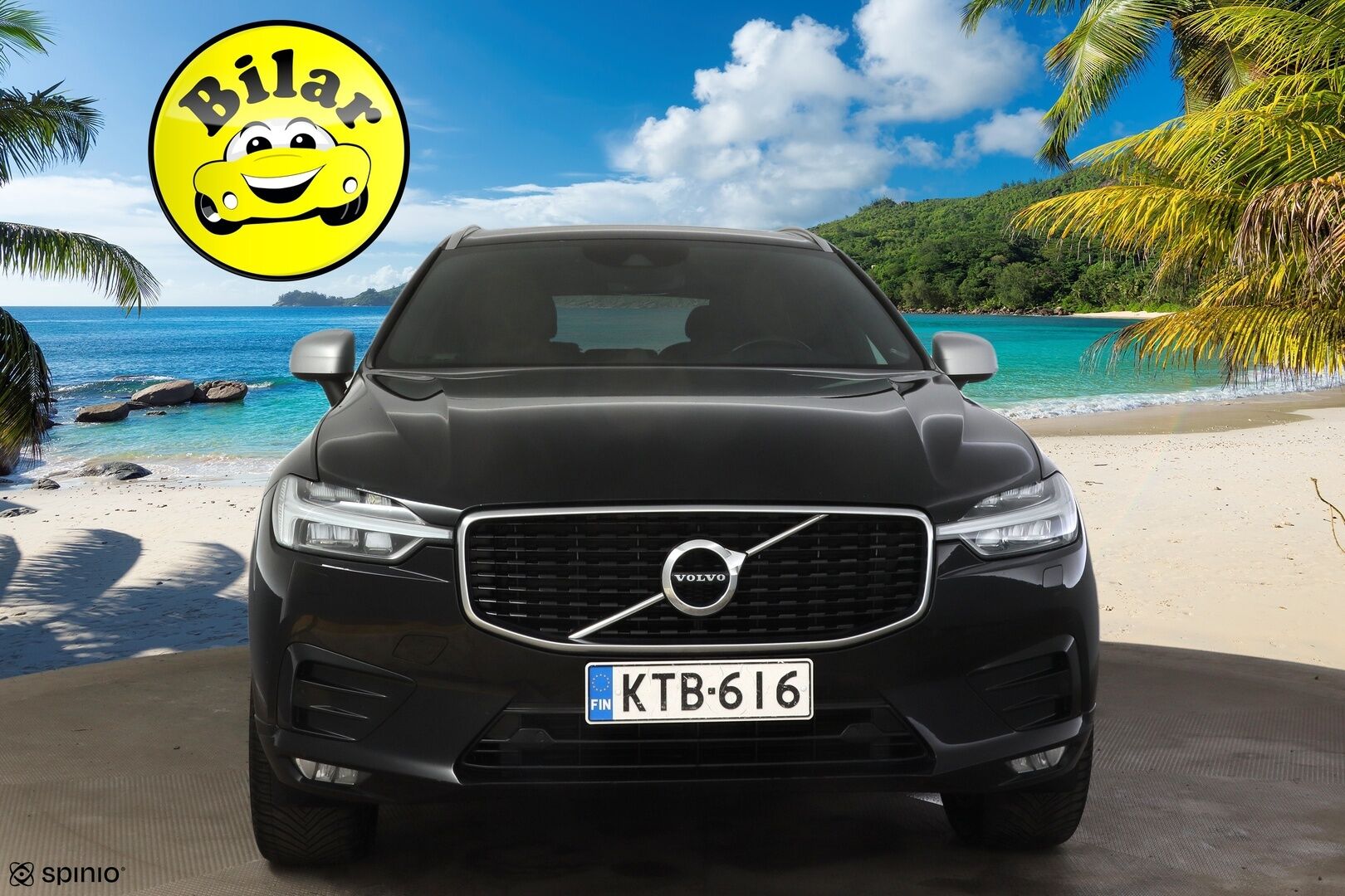 Volvo XC60 2018 D5 AWD Business R-Design - | Bower & Wilkins äänentoisto | Mustat nahat | Panorama | Keyless go | Adapt.vakkari | Peruutuskamera | Webasto | BLIS | 