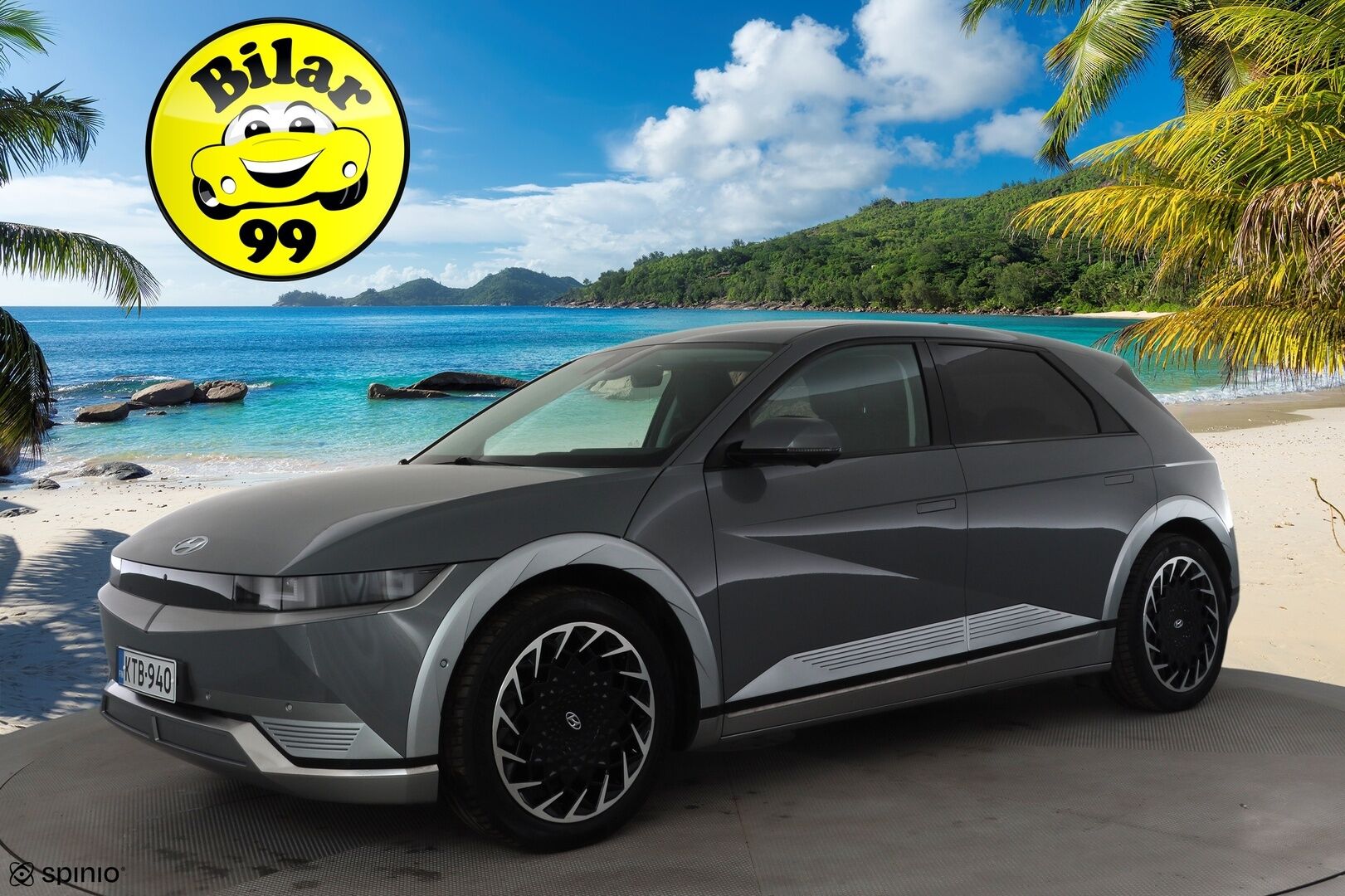 Hyundai IONIQ 5 2022 73 kWh 217 hv Premium * ACC / HUD / 360° / ILP / Muistipenkki / Koukku / Bose / LED / Ilmastoidut nahat / KeylessGo * - 1.Om Suomi-auto / Kahdet renkaat aluvanteilla