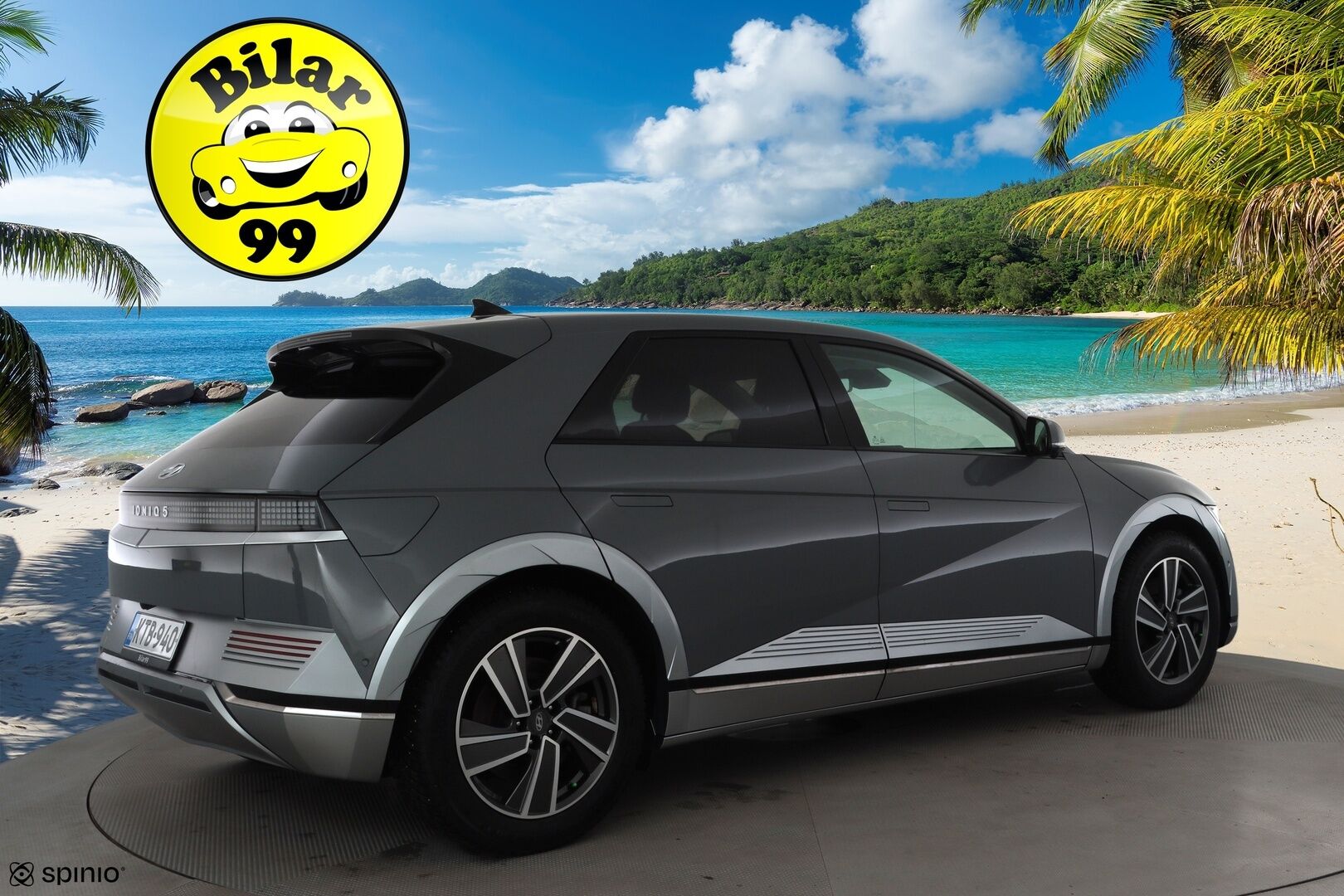 Hyundai IONIQ 5 2022 73 kWh 217 hv Premium * ACC / HUD / 360° / ILP / Muistipenkki / Koukku / Bose / LED / Ilmastoidut nahat / KeylessGo * - 1.Om Suomi-auto / Kahdet renkaat aluvanteilla