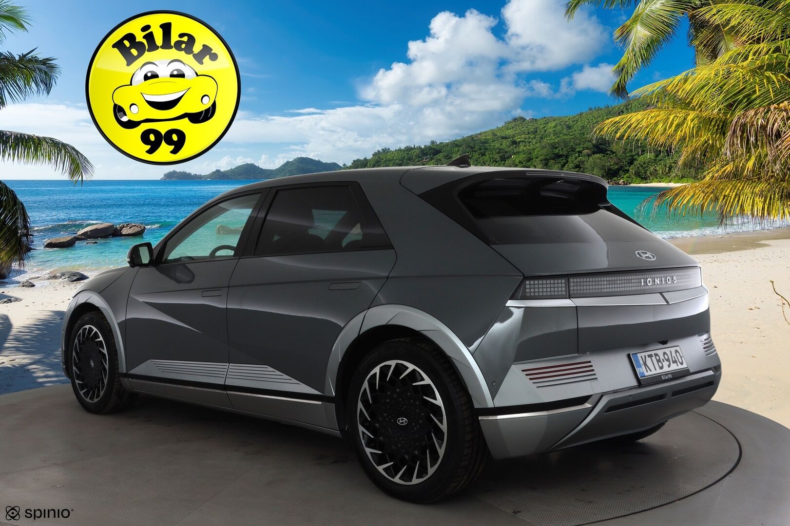 Hyundai IONIQ 5 2022 73 kWh 217 hv Premium * ACC / HUD / 360° / ILP / Muistipenkki / Koukku / Bose / LED / Ilmastoidut nahat / KeylessGo * - 1.Om Suomi-auto / Kahdet renkaat aluvanteilla