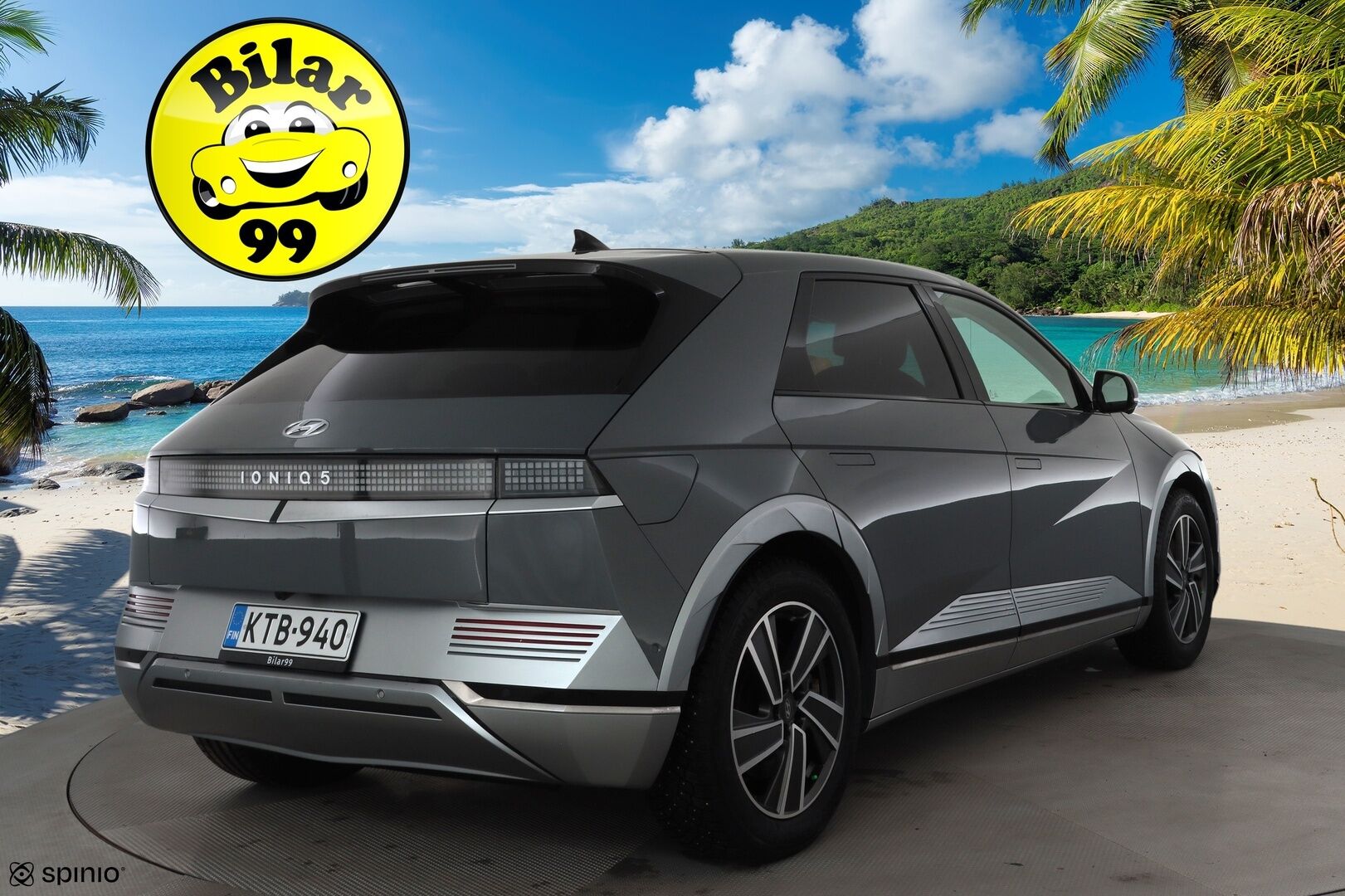 Hyundai IONIQ 5 2022 73 kWh 217 hv Premium * ACC / HUD / 360° / ILP / Muistipenkki / Koukku / Bose / LED / Ilmastoidut nahat / KeylessGo * - 1.Om Suomi-auto / Kahdet renkaat aluvanteilla