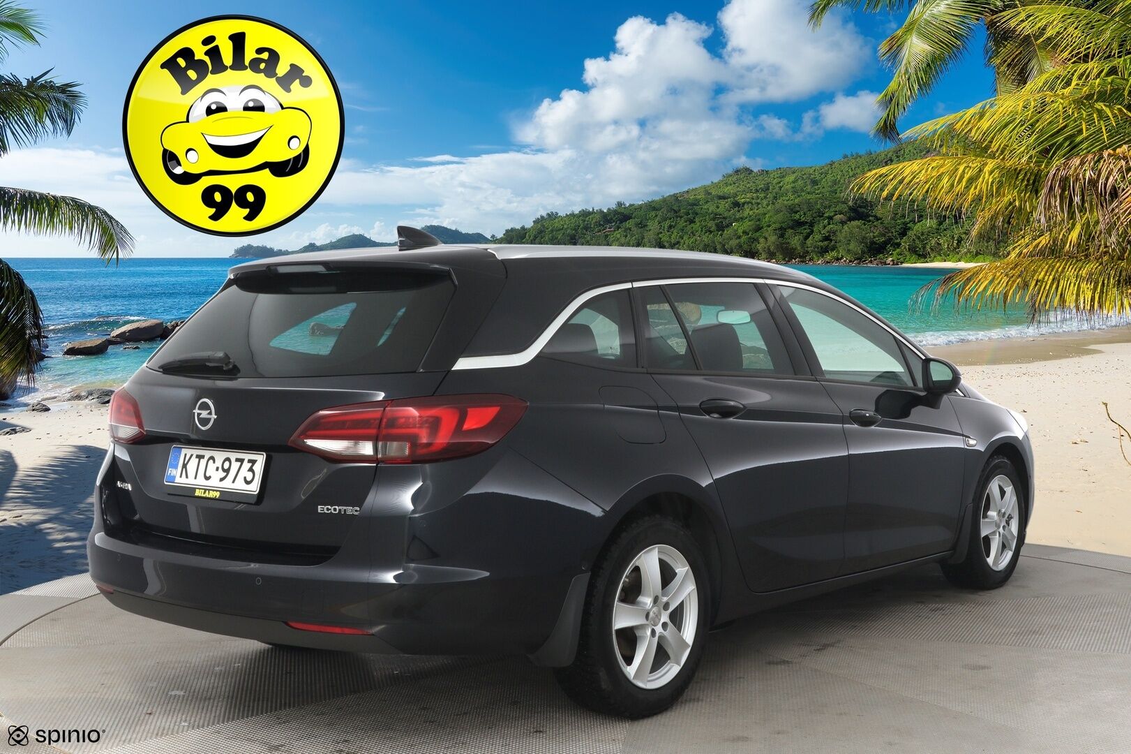 Opel Astra 2018 Sports Tourer Innovation 1,0 Turbo ECOTEC 78kW ECT5 ** Webasto / Vakkari / P-Kamera / BLIS / CarPlay / Sporttipenkit / Ratinlämmitin / Kaistavahti* - 2 renkaat / 2.Om / Suomi-auto* - HULLUT BLACKWEEK JATKOT - KORKOTARJOUS 2,49%
