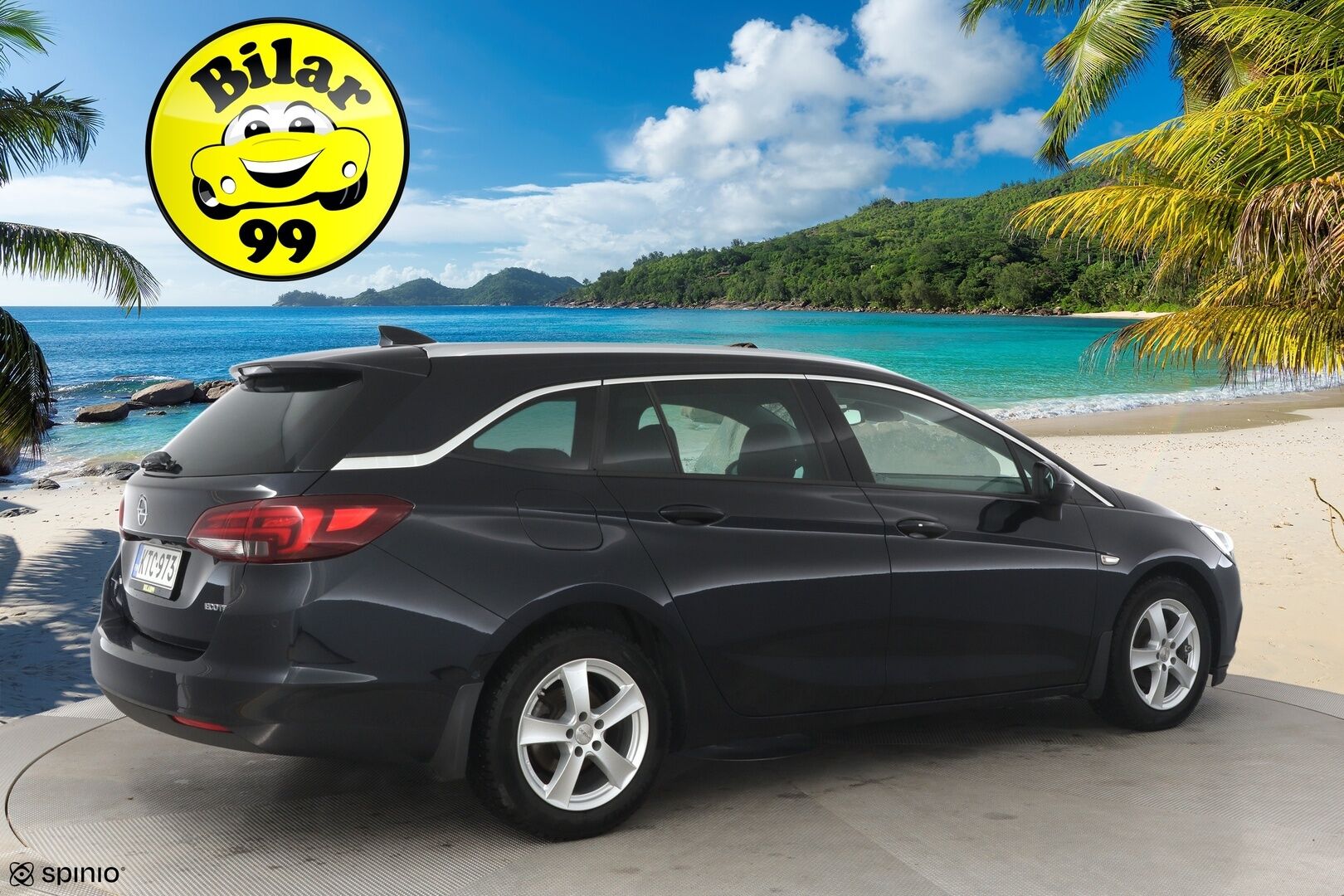 Opel Astra 2018 Sports Tourer Innovation 1,0 Turbo ECOTEC 78kW ECT5 ** Webasto / Vakkari / P-Kamera / BLIS / CarPlay / Sporttipenkit / Ratinlämmitin / Kaistavahti* - 2 renkaat / 2.Om / Suomi-auto* - HULLUT BLACKWEEK JATKOT - KORKOTARJOUS 2,49%