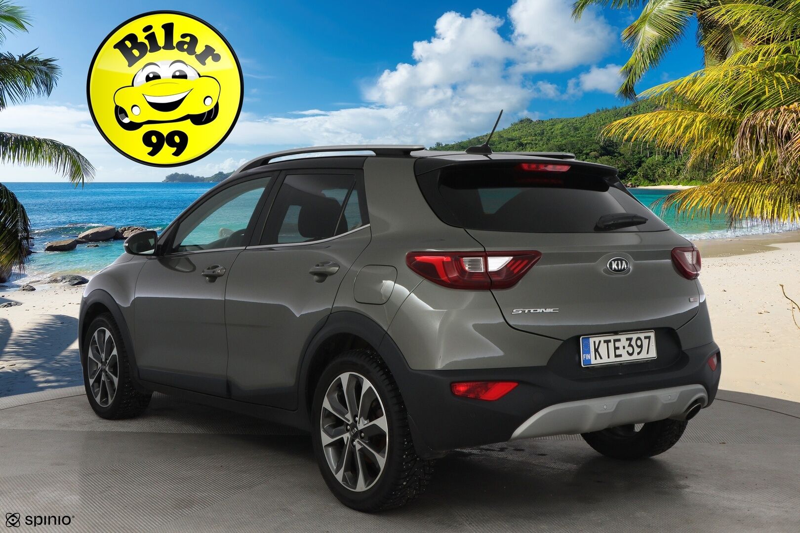 Kia Stonic 2018 1,0 T-GDI ISG 120hv TX Design EcoDynamics *Suomiauto / Merkkihuollettu / P.Kamera / Lohko&Sisä / Vakkari / Navi / Ratinlämmitin*