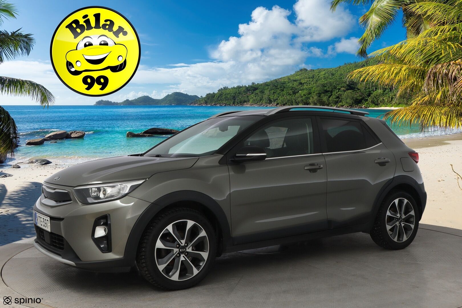 Kia Stonic 2018 1,0 T-GDI ISG 120hv TX Design EcoDynamics *Suomiauto / Merkkihuollettu / P.Kamera / Lohko&Sisä / Vakkari / Navi / Ratinlämmitin*