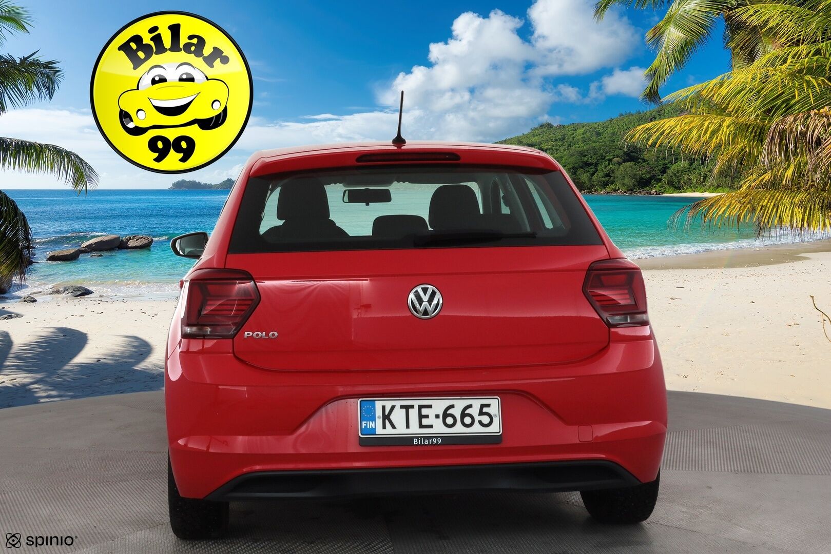 Volkswagen Polo 2018 Trendline 1,0 55 kW * Suomi-auto / Lohko&Sisätilanlämmitin / Vakkari / Ilmastointi / Kahdet renkaat - Pienet kulut / Ilmainen kotiintoimitus / 2x renkaat