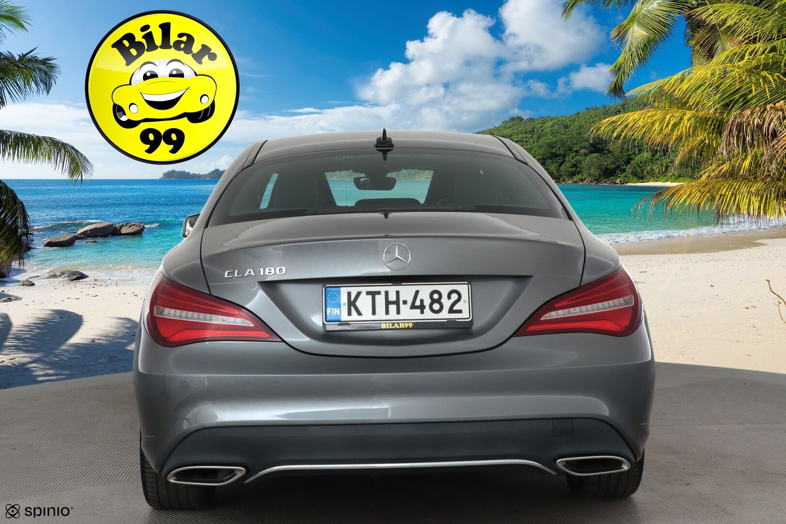 Mercedes-Benz CLA 2018 180 A Premium Business *WEBASTO / Cruise / P.kamera / LED / Puolinahat / Sporttipenkit* - Suomi-auto / Kahdet renkaat aluvanteilla - Osta nyt, maksa vasta ensi vuonna