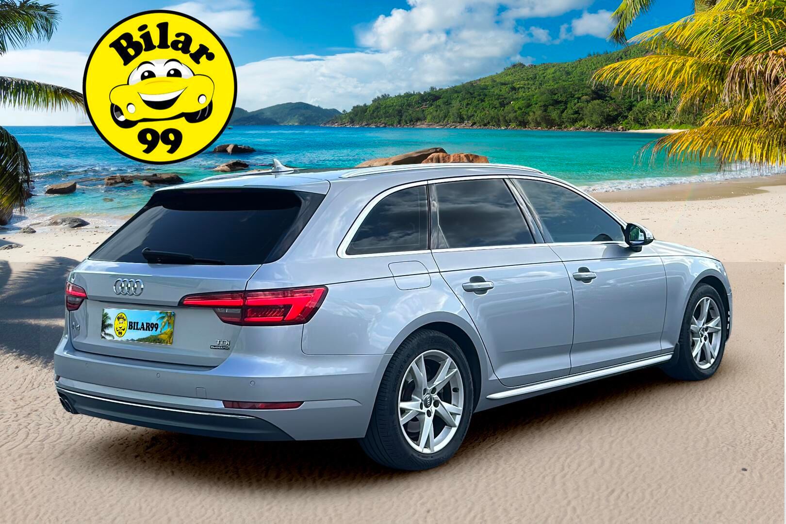 Audi A4 2017 Avant Business / Vetokoukku / Webasto / P-Tutka / LED-ajovalot / Sporttipenkit - Audi Smartphone Interface / 3-alue Ilmastointi / Audi Pre Sense