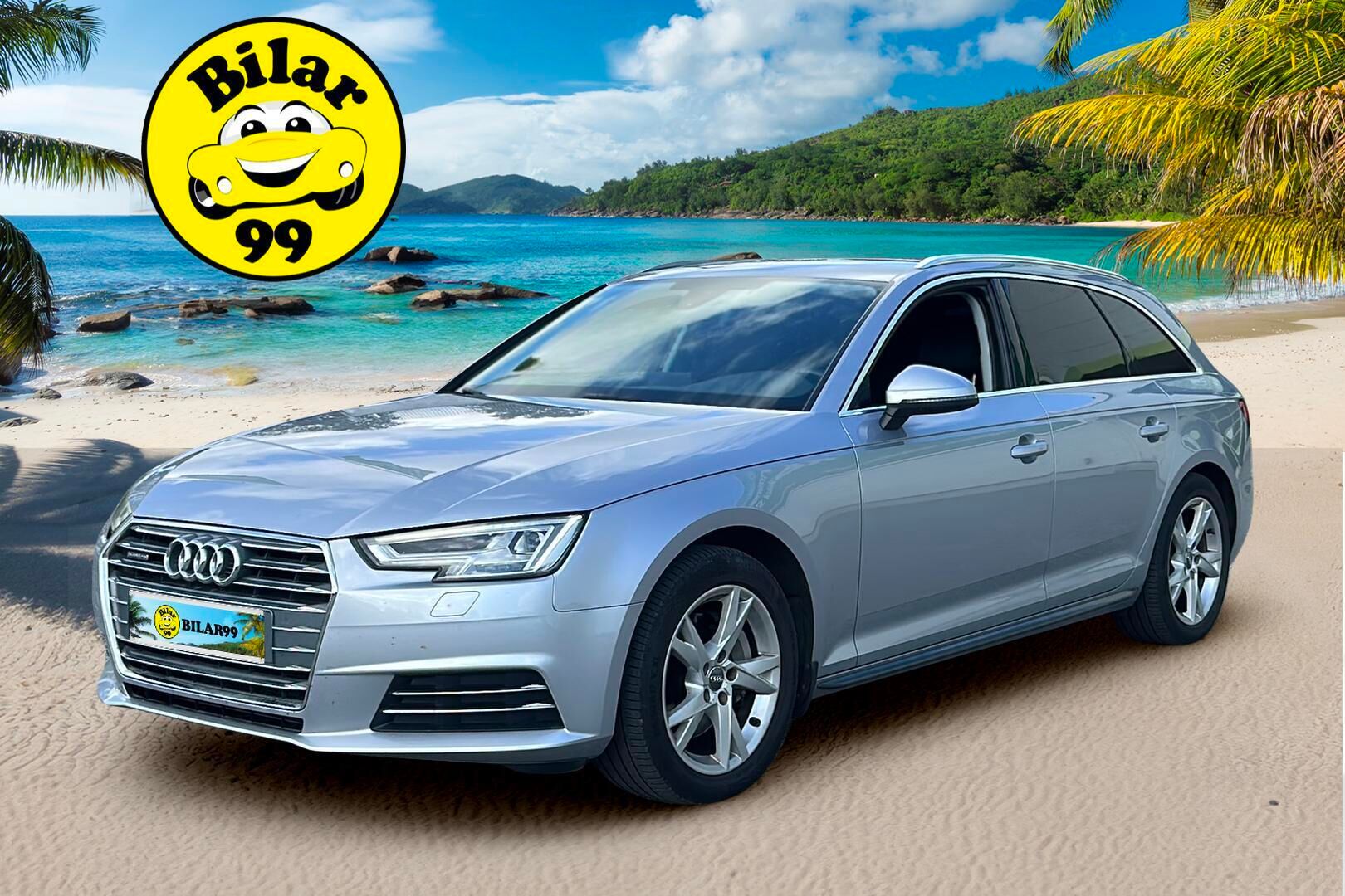 Audi A4 2017 Avant Business / Vetokoukku / Webasto / P-Tutka / LED-ajovalot / Sporttipenkit - Audi Smartphone Interface / 3-alue Ilmastointi / Audi Pre Sense
