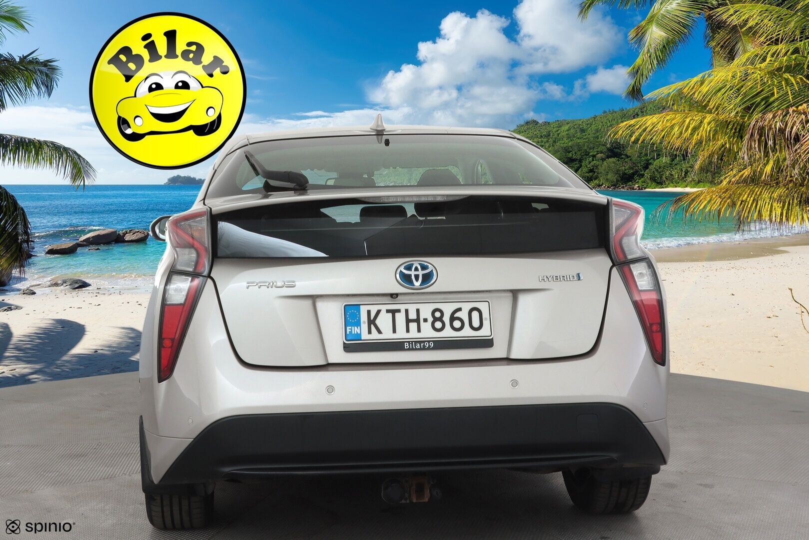 Toyota Prius 2018 Premium - | ACC | Webasto | Koukku | JBL | Nahat | P.kamera | Navi | LED | BSM | Keyless | Merkkihuollot | 2x renkaat vanteineen | 