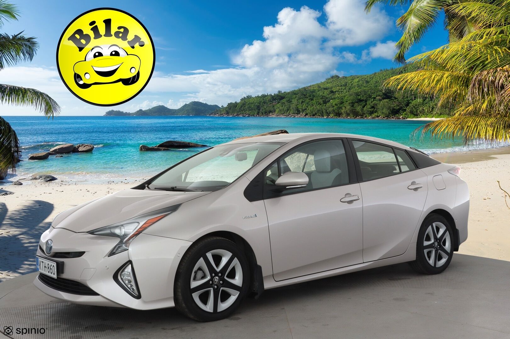 Toyota Prius 2018 Premium - | ACC | Webasto | Koukku | JBL | Nahat | P.kamera | Navi | LED | BSM | Keyless | Merkkihuollot | 2x renkaat vanteineen | 