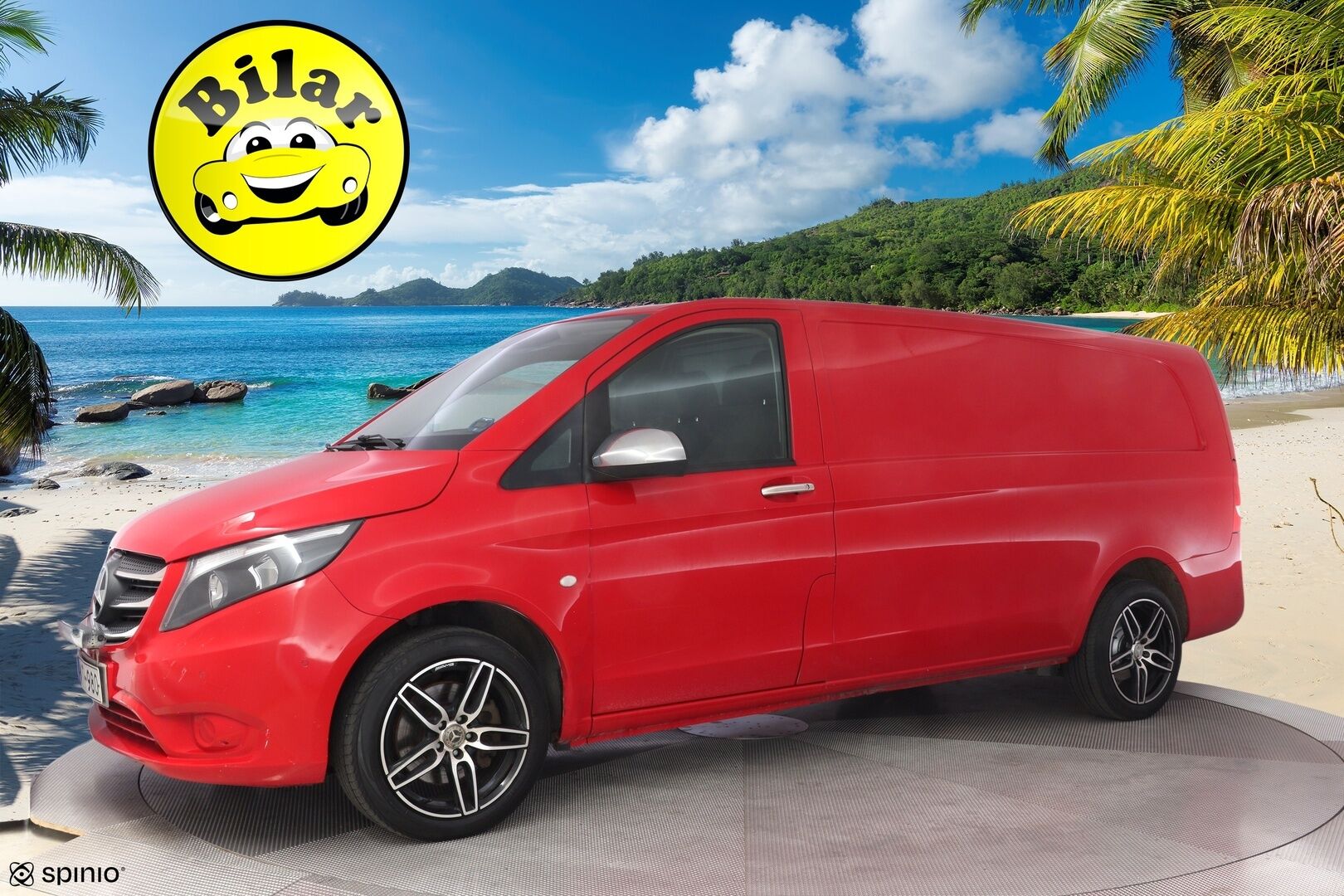 Mercedes-Benz Vito 2018 114CDI 4x4- 3,05/34K pitkä A3 A Winter - Webasto | Peruutuskamera | Vakkari | Suomi-auto | Kahdet renkaat vanteineen | Juuri katsastettu
