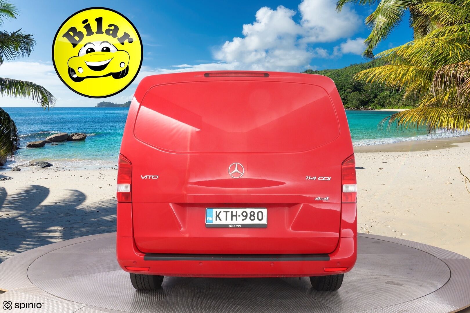 Mercedes-Benz Vito 2018 114CDI 4x4- 3,05/34K pitkä A3 A Winter - Webasto | Peruutuskamera | Vakkari | Suomi-auto | Kahdet renkaat vanteineen | Juuri katsastettu