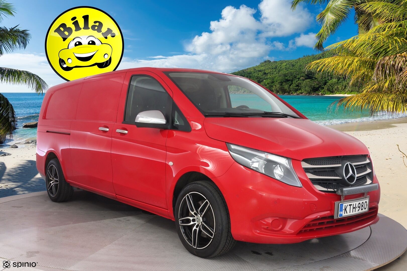 Mercedes-Benz Vito 2018 114CDI 4x4- 3,05/34K pitkä A3 A Winter - Webasto | Peruutuskamera | Vakkari | Suomi-auto | Kahdet renkaat vanteineen | Juuri katsastettu