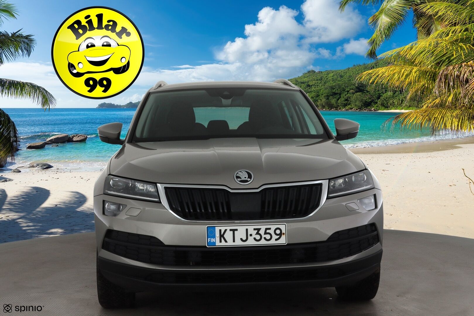 Skoda Karoq 2018 2,0 TDI 150 4x4 Style DSG * ACC / P.kamera / LED / Navi / Webasto / Koukku / KeylessGo * - Talvivarusteet / 1.Om Suomi-auto / Kahdet renkaat aluvanteilla 