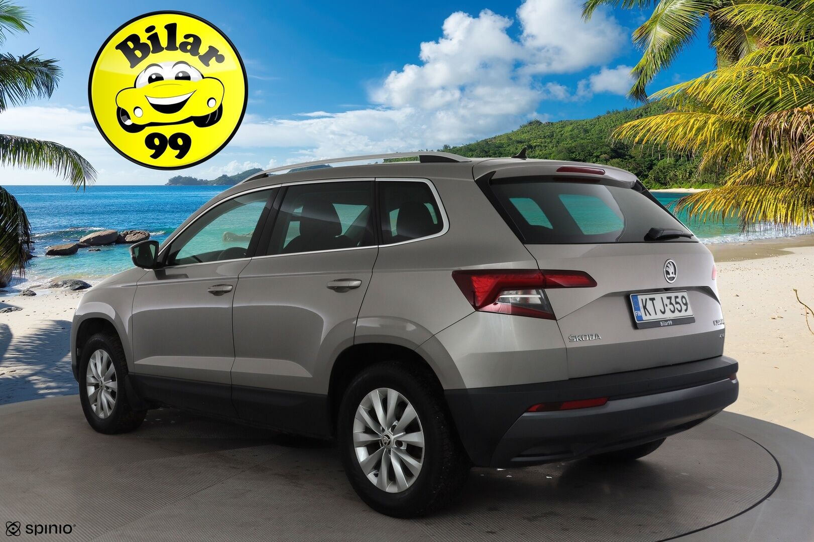 Skoda Karoq 2018 2,0 TDI 150 4x4 Style DSG * ACC / P.kamera / LED / Navi / Webasto / Koukku / KeylessGo * - 1.Om Suomi-auto / Kahdet renkaat aluvanteilla - HULLU BLACKWEEK KORKOTARJOUS 2,49%