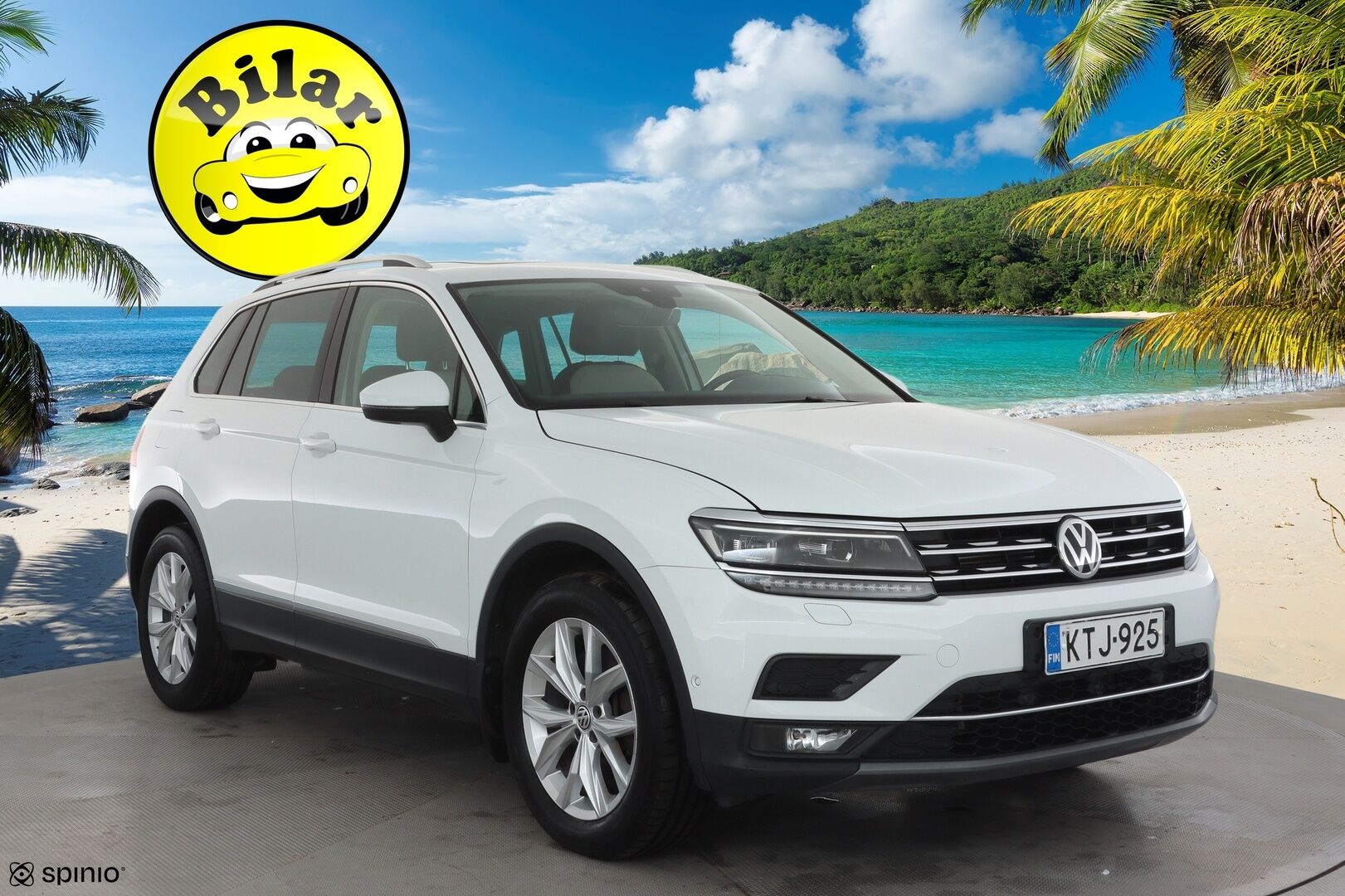 Volkswagen Tiguan 2018 Highline 2,0 TSI 132 kW (180 hv) 4MOTION DSG-automaatti Winter Edition - | Panorama | Webasto | Koukku | ACC | Adapt.LED | 360 | Muistipenkki | Kaistavahti | Navi | Keyless | 1-om Suomi-auto | Kahdet renkaat | Merkkihuollot |