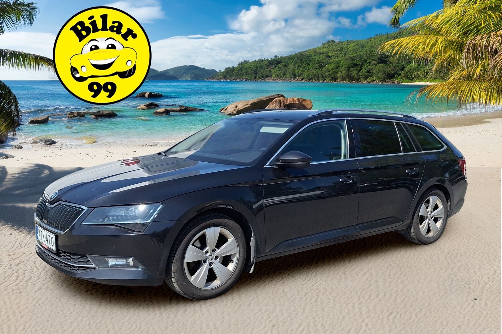 Skoda Superb 2019 Combi 2,0 TDI 150 4x4 Ambition BusinessLine **ACC / Webasto / Koukku / Tutkat / Ratinlämmitin / T-Lasinlämmitin / KeyLessGo** - Kahdet hyvät renkaat / Hyvät varusteet!