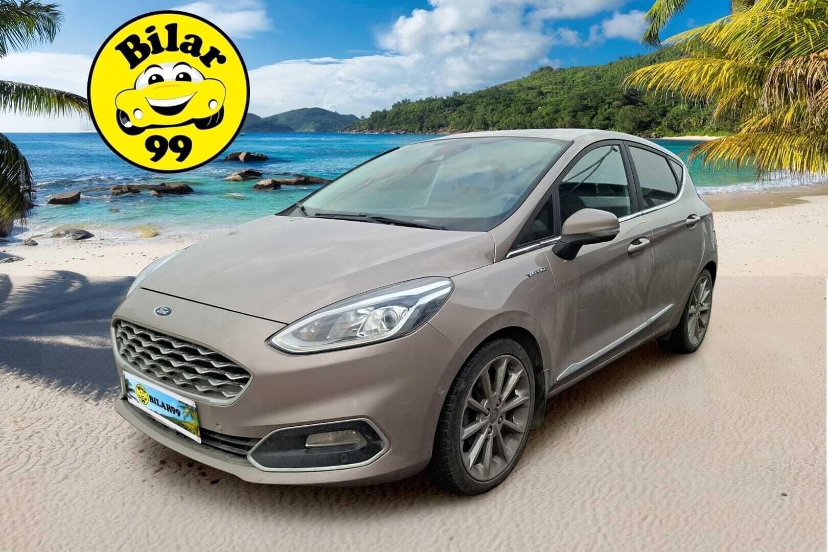 Ford Fiesta 2019 1,0 EcoBoost 100hv A6 Vignale 5-ovinen *P.Kamera / B&O / Puolinahkasisusta* - *P.Kamera / B&O / Puoilnahkasisusta*