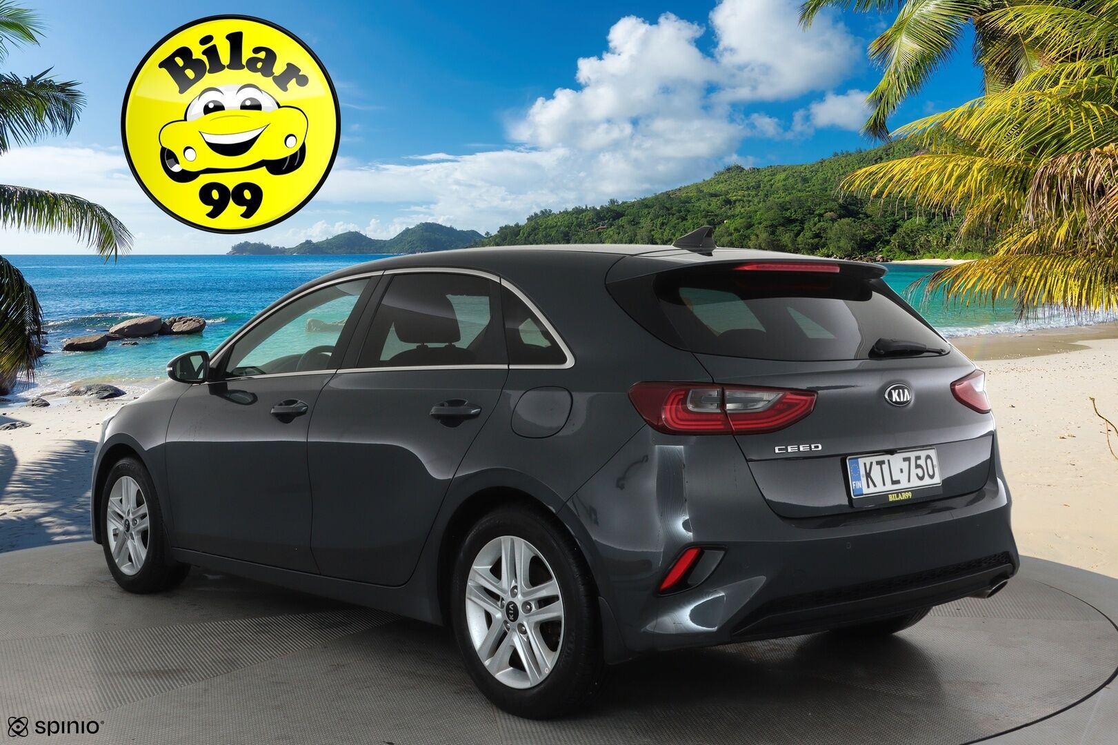 Kia Ceed 2019 1,0 T-GDI ISG 120hv EX 5D EcoDynamics **Vakkari / P.kamera / Apple&Android / Lohkolämmitin / Puolinahat** - Suomi-auto / Kahdet renkaat aluvanteilla / Penkinlämmittimet takana / Tuulilasin lämmitin / Ratin lämmitin