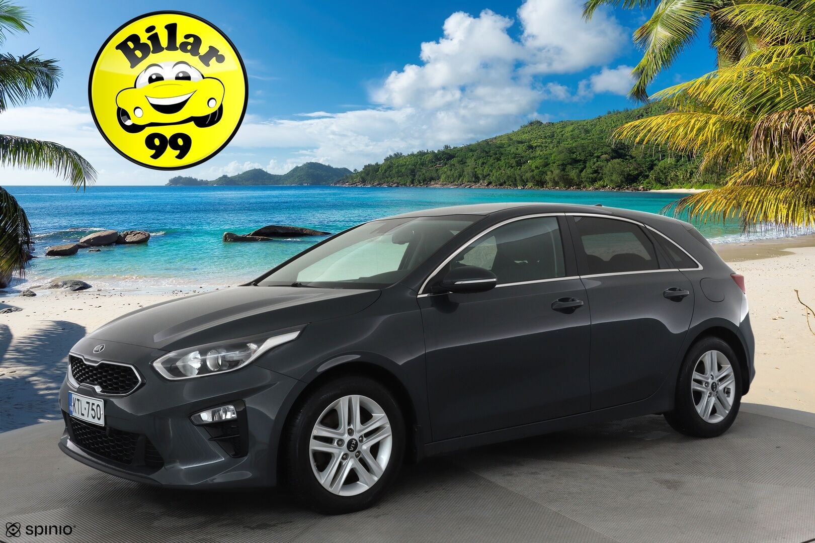 Kia Ceed 2019 1,0 T-GDI ISG 120hv EX 5D EcoDynamics **Vakkari / P.kamera / Apple&Android / Lohkolämmitin / Puolinahat** - Suomi-auto / Kahdet renkaat aluvanteilla / Penkinlämmittimet takana / Tuulilasin lämmitin / Ratin lämmitin