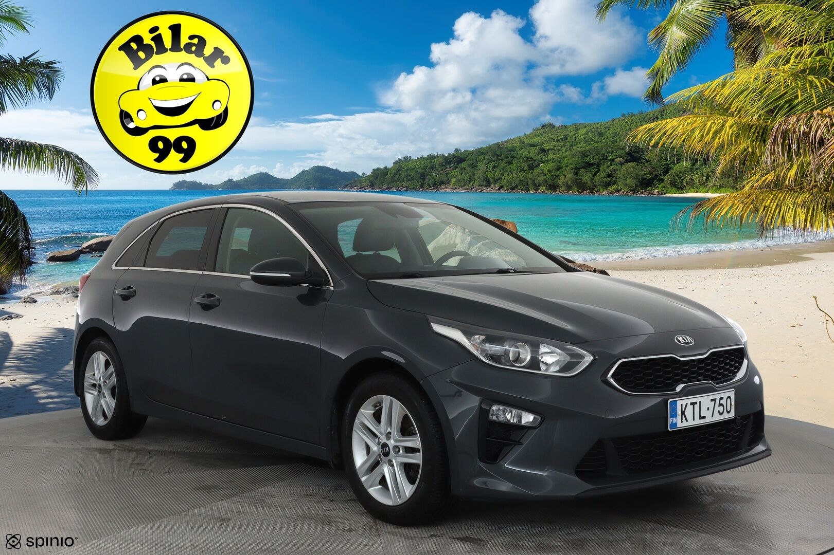 Kia Ceed 2019 1,0 T-GDI ISG 120hv EX 5D EcoDynamics **Vakkari / P.kamera / Apple&Android / Lohkolämmitin / Puolinahat** - Suomi-auto / Kahdet renkaat aluvanteilla / Penkinlämmittimet takana / Tuulilasin lämmitin / Ratin lämmitin