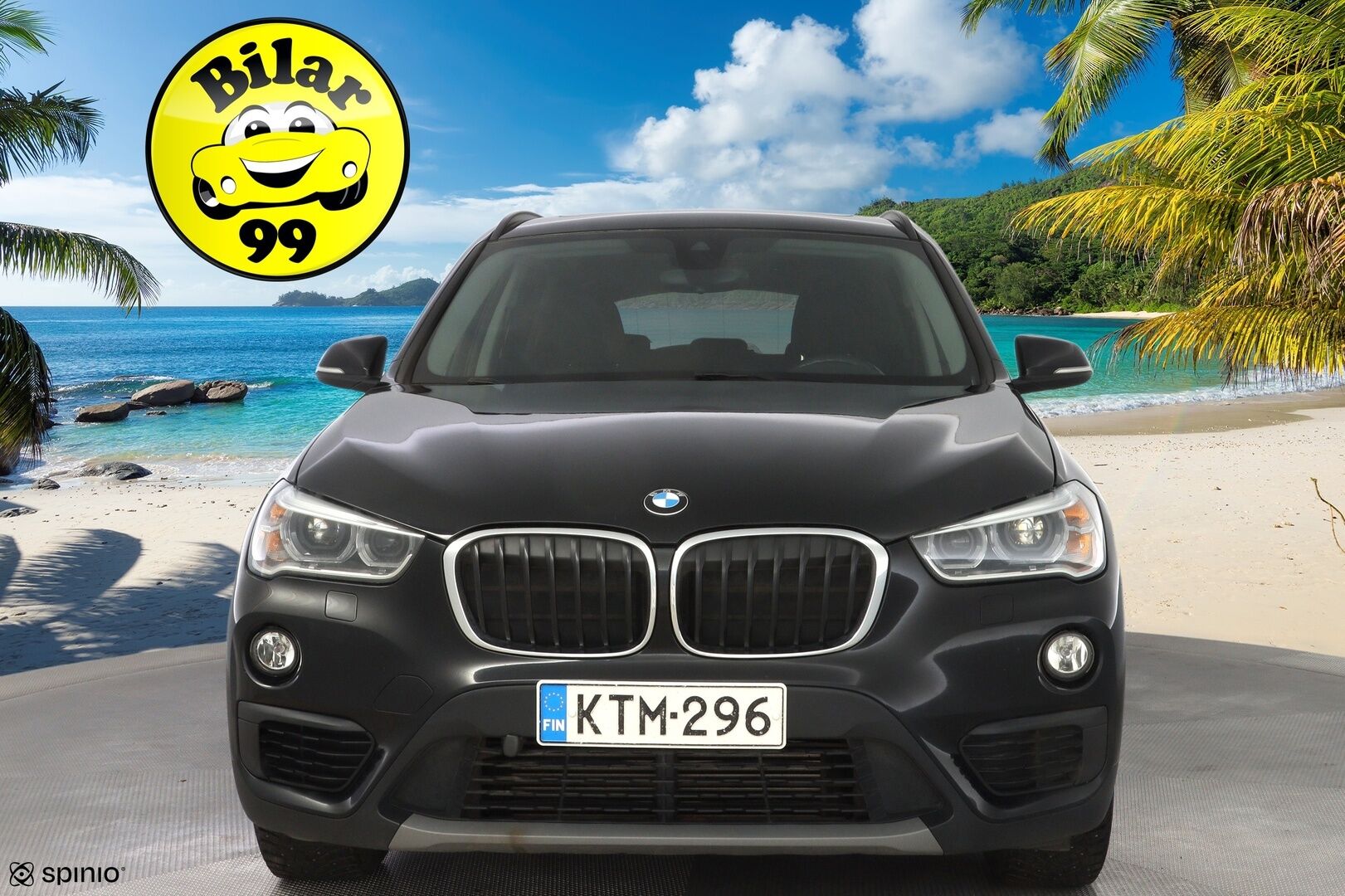 BMW X1 2019 F48 xDrive 18d A Business Pro* HUD / Panorama / Vetokoukku / Keyless / Hifi * - Suomi-auto / Huippuvarusteet / Kahdet OEM Vanteet / Viimeisin huolto 9/2025
