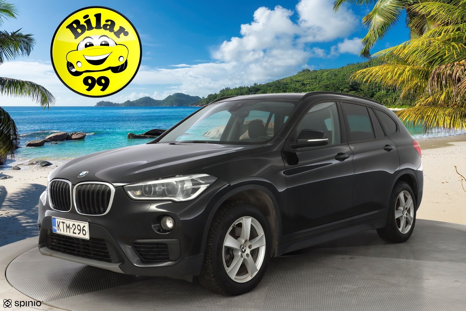 BMW X1 2019 F48 xDrive 18d A Business Pro* HUD / Panorama / Vetokoukku / Keyless / Hifi * - Suomi-auto / Huippuvarusteet / Kahdet OEM Vanteet / Viimeisin huolto 9/2025