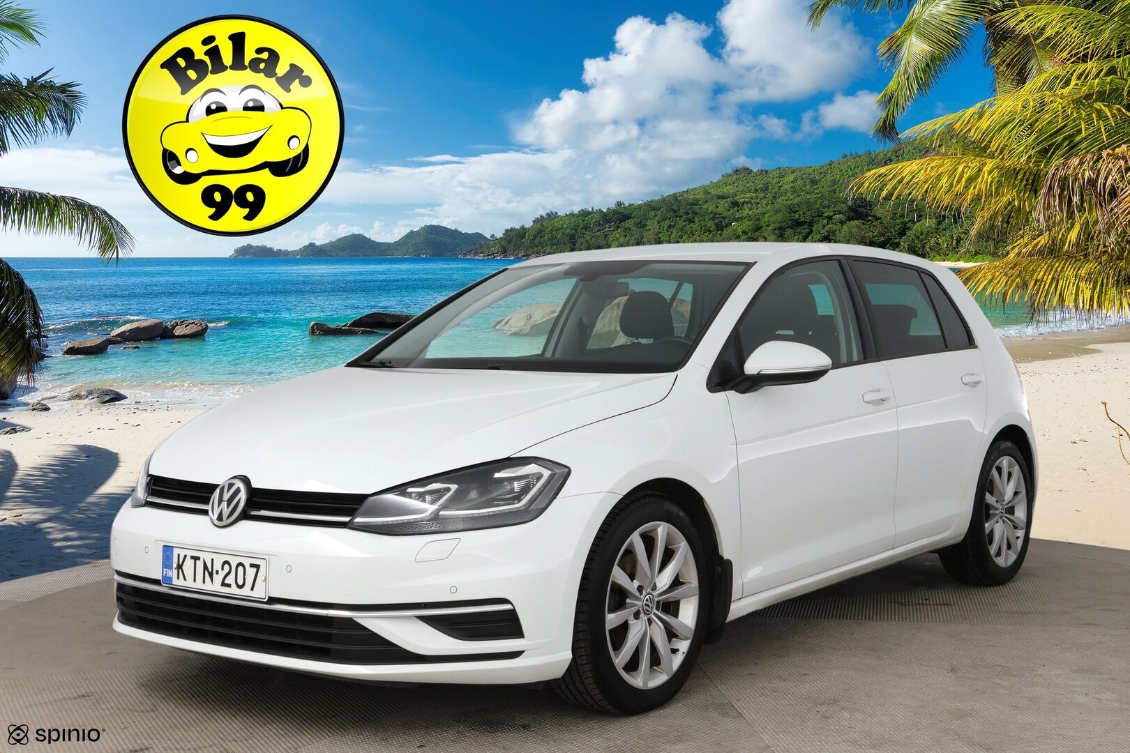 Volkswagen Golf 2019 Comfortline 1,0 TSI 85 kW (115 hv) DSG-automaatti / Webasto / Adapt.vakkari / P.kamera / LED / Apple&Android - Suomi-auto / Hihna vaihdettu / 2x alumiinivanteet hyvillä renkailla!