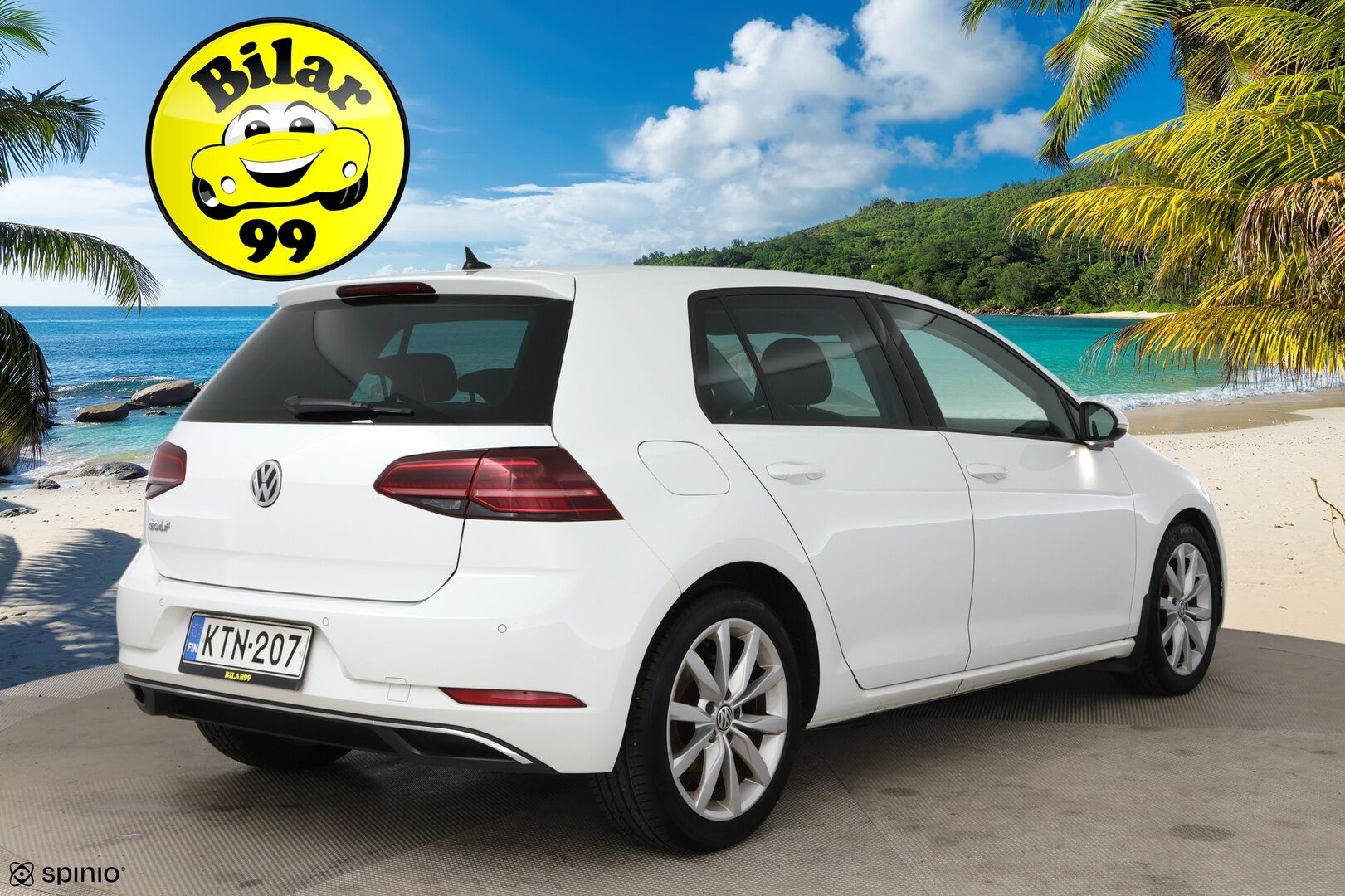 Volkswagen Golf 2019 Comfortline 1,0 TSI 85 kW (115 hv) DSG-automaatti / Webasto / Adapt.vakkari / P.kamera / LED / Apple&Android - Suomi-auto / Hihna vaihdettu / 2x alumiinivanteet hyvillä renkailla!