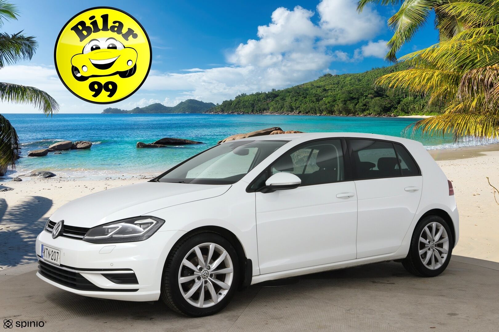 Volkswagen Golf 2019 Comfortline 1,0 TSI 85 kW (115 hv) DSG-automaatti / Webasto / Adapt.vakkari / P.kamera / LED / Apple&Android - Suomi-auto / Hihna vaihdettu / 2x alumiinivanteet hyvillä renkailla!