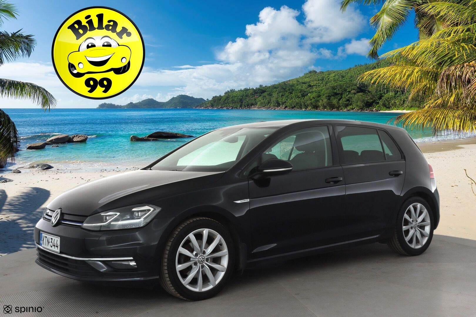 Volkswagen Golf 2019 Highline 1,5 TSI EVO 96 kW (130 hv) BLUEMOTION DSG * ACC / Webasto / LED / P.Kamera / Keyless / Apple&Android * - Suomi-auto / Kahdet Renkaat - HULLUT AVAJAISHULINAT KORKOTARJOUS 3,29 %