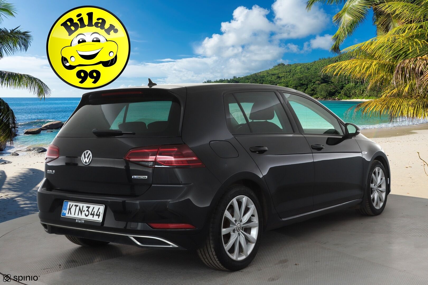 Volkswagen Golf 2019 Highline 1,5 TSI EVO 96 kW (130 hv) BLUEMOTION DSG * ACC / Webasto / LED / P.Kamera / Keyless / Apple&Android * - Suomi-auto / Kahdet Renkaat - HULLUT AVAJAISHULINAT KORKOTARJOUS 3,29 %