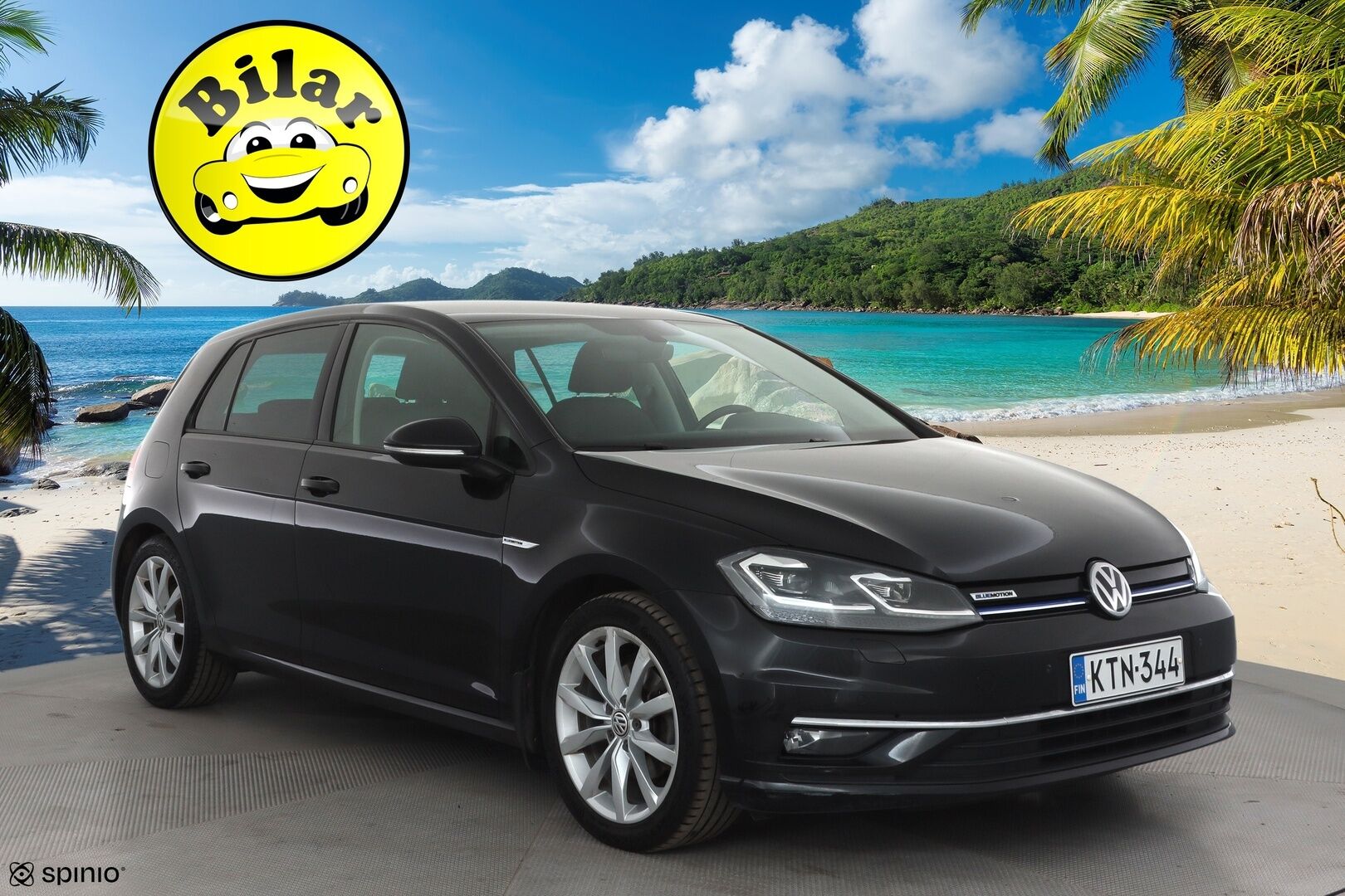 Volkswagen Golf 2019 Highline 1,5 TSI EVO 96 kW (130 hv) BLUEMOTION DSG - | ACC | Digimittari | Webasto | LED | P.Kamera | Apple&Android | Suomi-auto | Kahdet Renkaat |