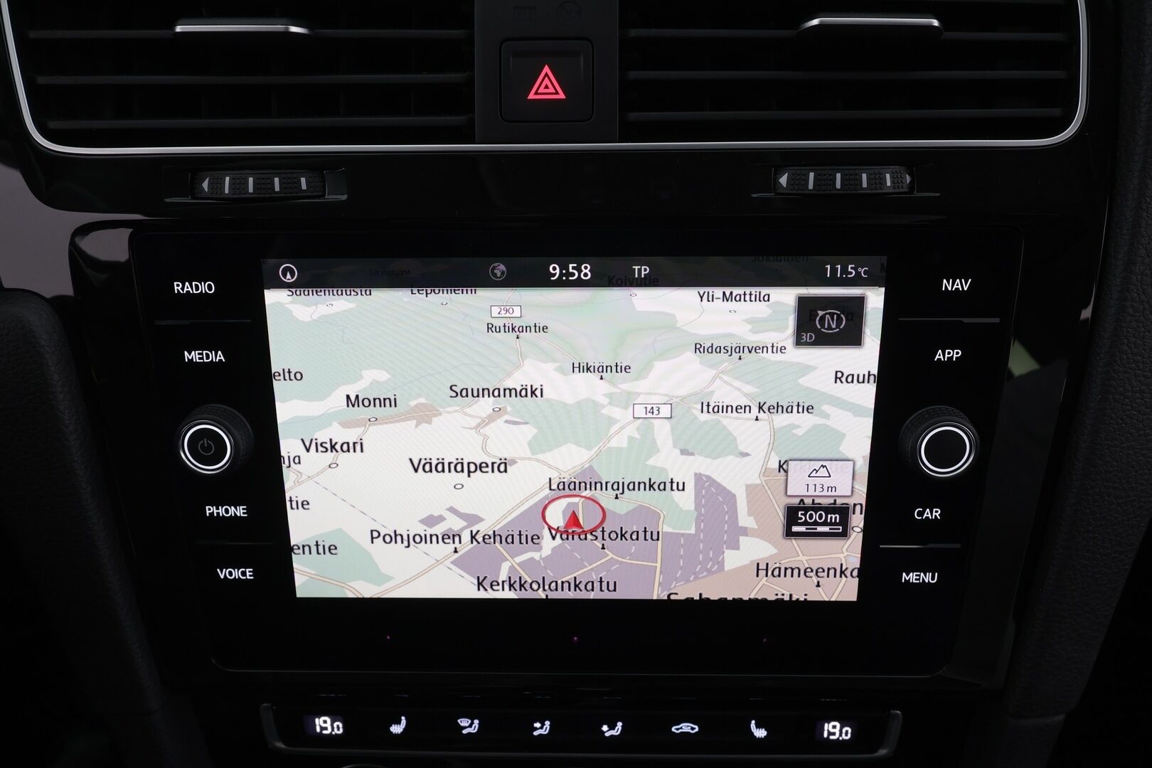 Volkswagen Golf 2019 Highline 1,5 TSI EVO 96 kW (130 hv) BLUEMOTION DSG - | ACC | Digimittari | Webasto | LED | P.Kamera | Apple&Android | Suomi-auto | Kahdet Renkaat |
