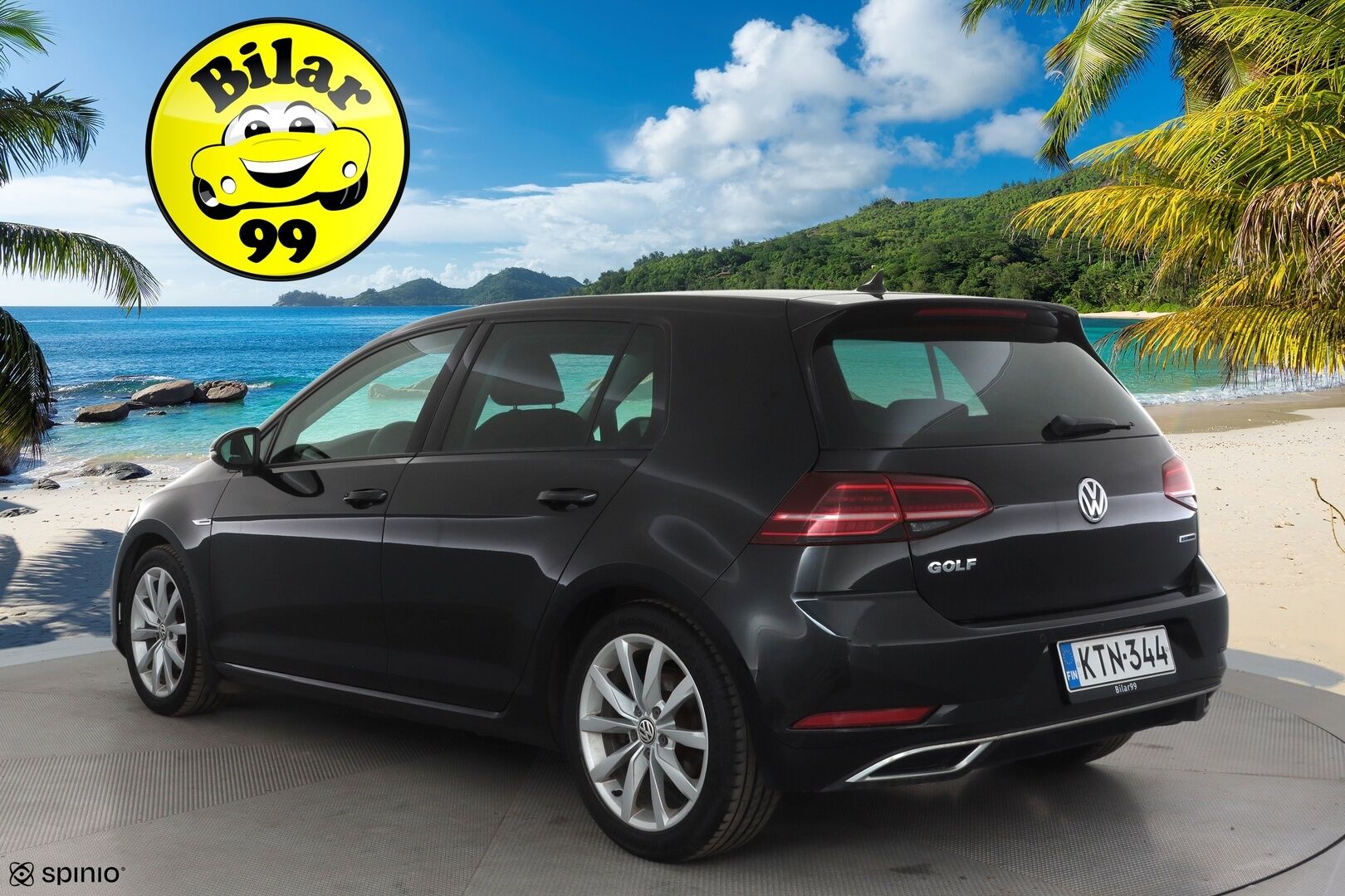 Volkswagen Golf 2019 Highline 1,5 TSI EVO 96 kW (130 hv) BLUEMOTION DSG * ACC / Webasto / LED / P.Kamera / Keyless / Apple&Android * - Suomi-auto / Kahdet Renkaat - HULLUT AVAJAISHULINAT KORKOTARJOUS 3,29 %