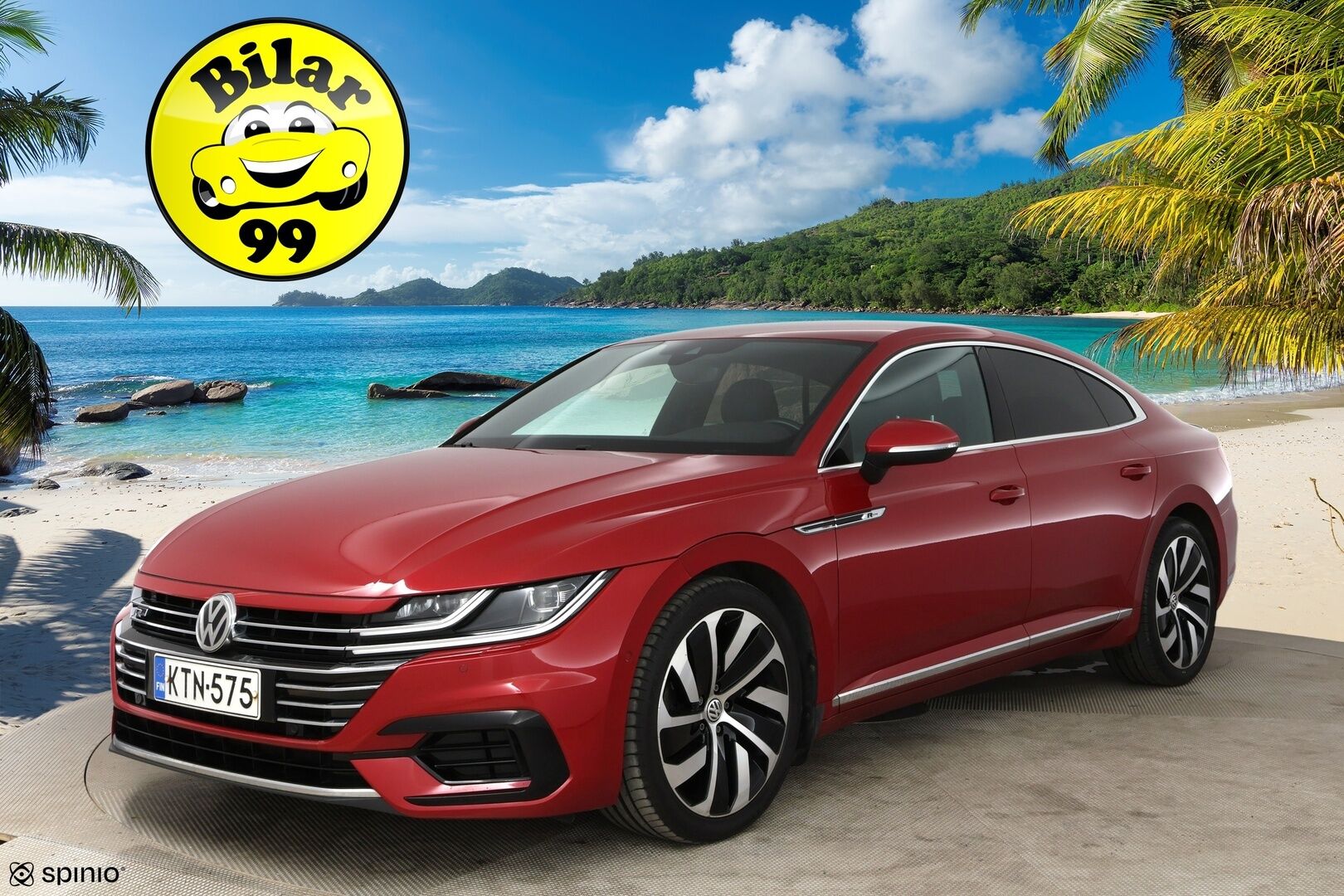Volkswagen Arteon 2019 R-Line Limited Edition 2,0 TDI SCR 140 kW 4MOTION DSG-aut. / Suomi-auto / Adapt. Vak. / Digimittaristo / Webasto / Navi / - Hyvin varusteltu / Jakohihna vaihdettu 06.2025! / BLIS / Matrix-led