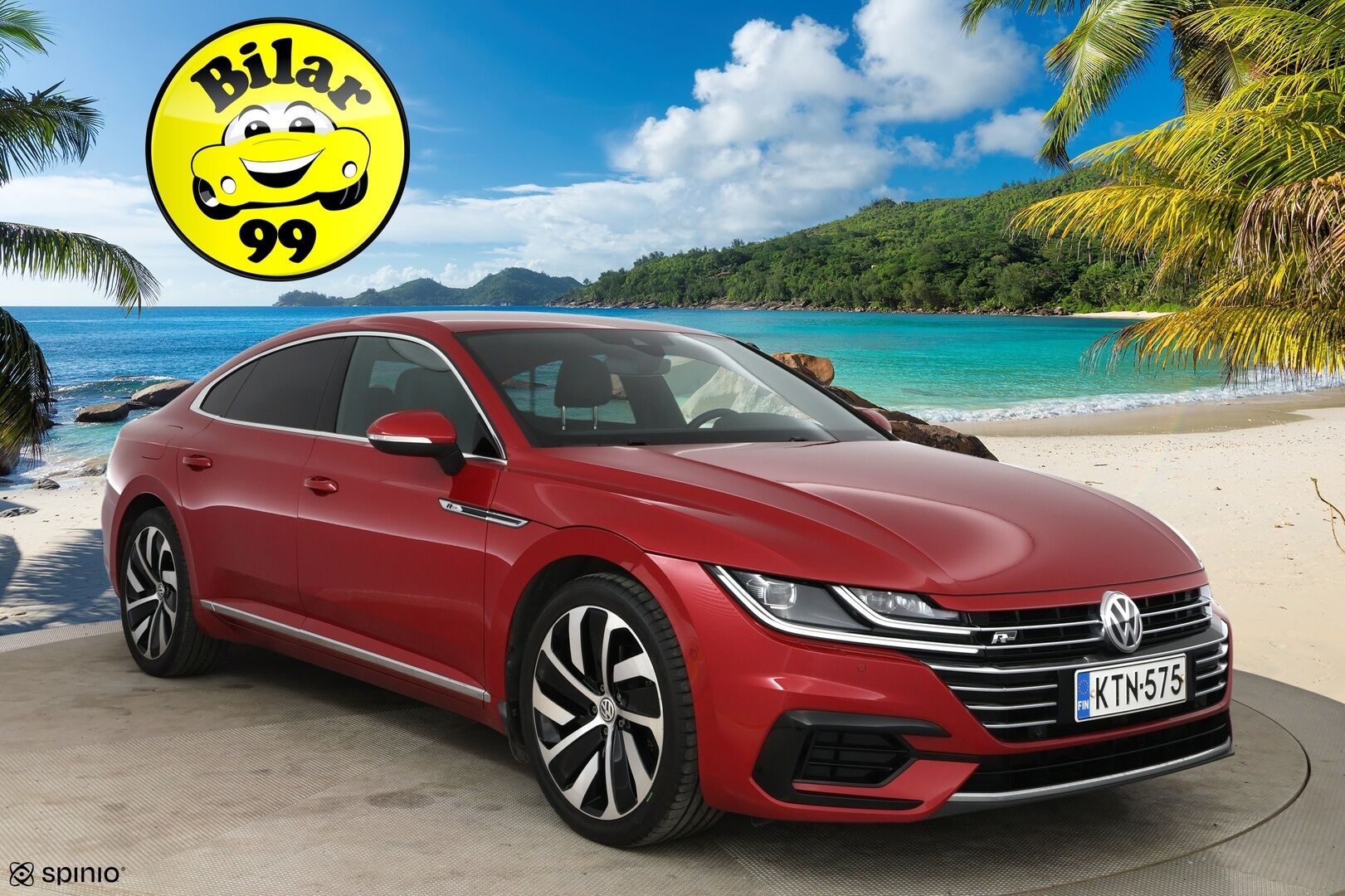 Volkswagen Arteon 2019 R-Line Limited Edition 2,0 TDI SCR 140 kW 4MOTION DSG-aut. / Suomi-auto / Adapt. Vak. / Digimittaristo / Webasto / Navi / - Hyvin varusteltu / Jakohihna vaihdettu 06.2025! / BLIS / Matrix-led
