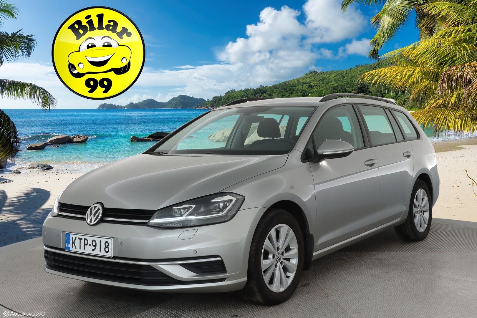 Volkswagen Golf 2019 Variant Comfortline 1,6 TDI SCR 85 kW (115 hv) DSG-aut. ** Webasto / Adapt.Vakkari / P.Kamera / LED-valot / KeylessGO ** - Suomi-auto / 2x Renkaat