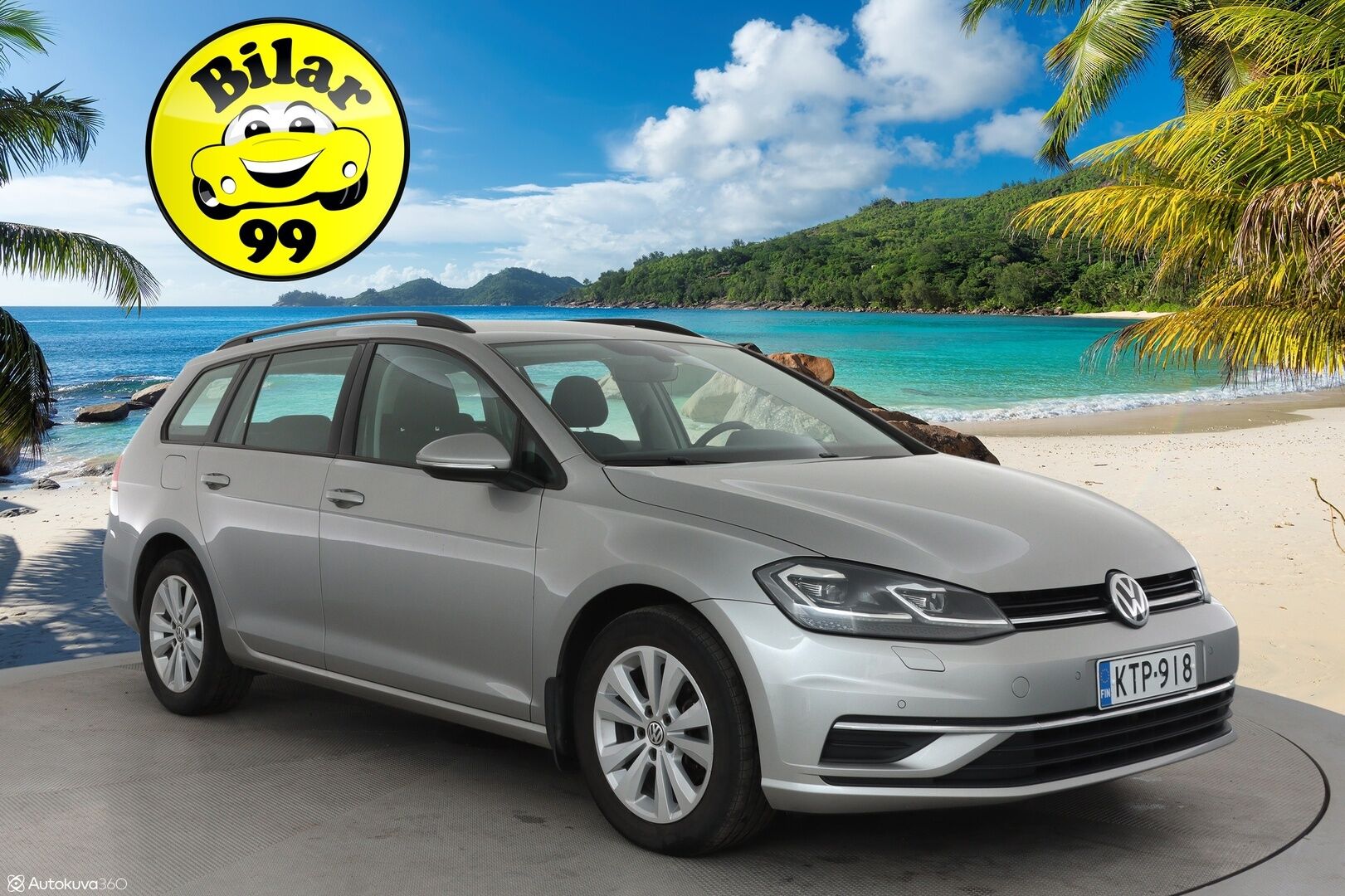 Volkswagen Golf 2019 Variant Comfortline 1,6 TDI SCR 85 kW (115 hv) DSG-aut. ** Webasto / Adapt.Vakkari / P.Kamera / LED-valot / KeylessGO ** - Suomi-auto / 2x Renkaat